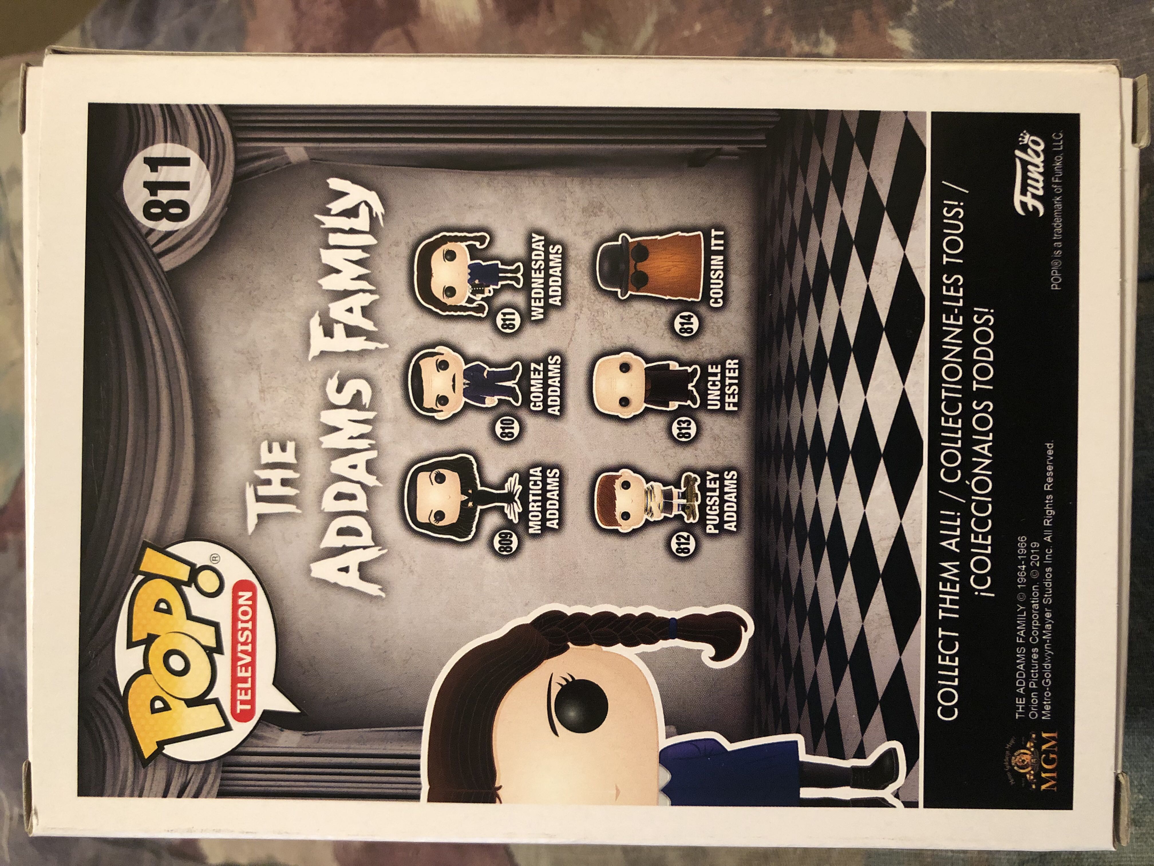 Addams Family: Wednesday  vinyl figure collectible [Barcode 889698391832] - Main Image 2