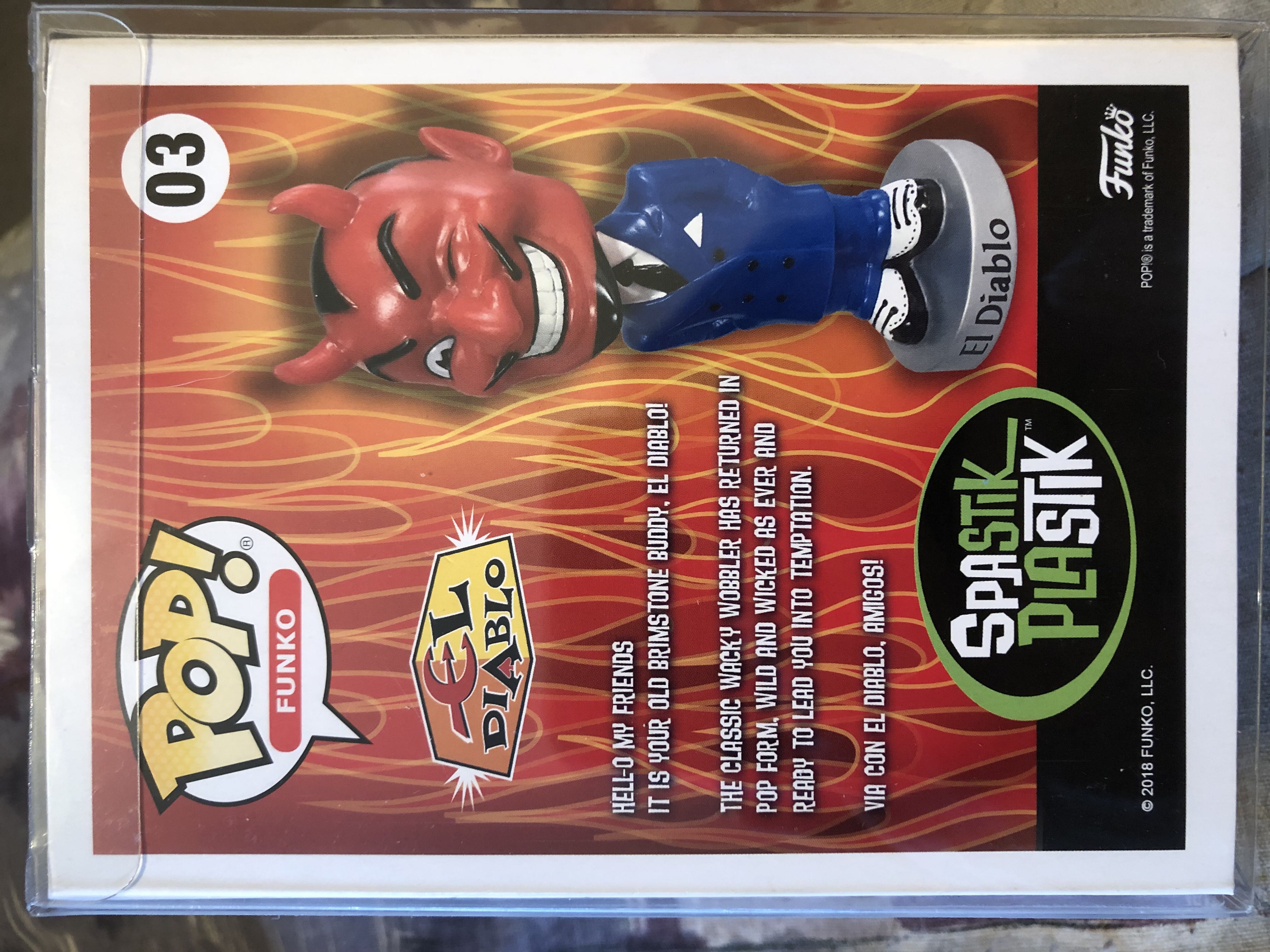 El Diablo (Silver) - Funko vinyl figure collectible [Barcode 889698346689] - Main Image 2