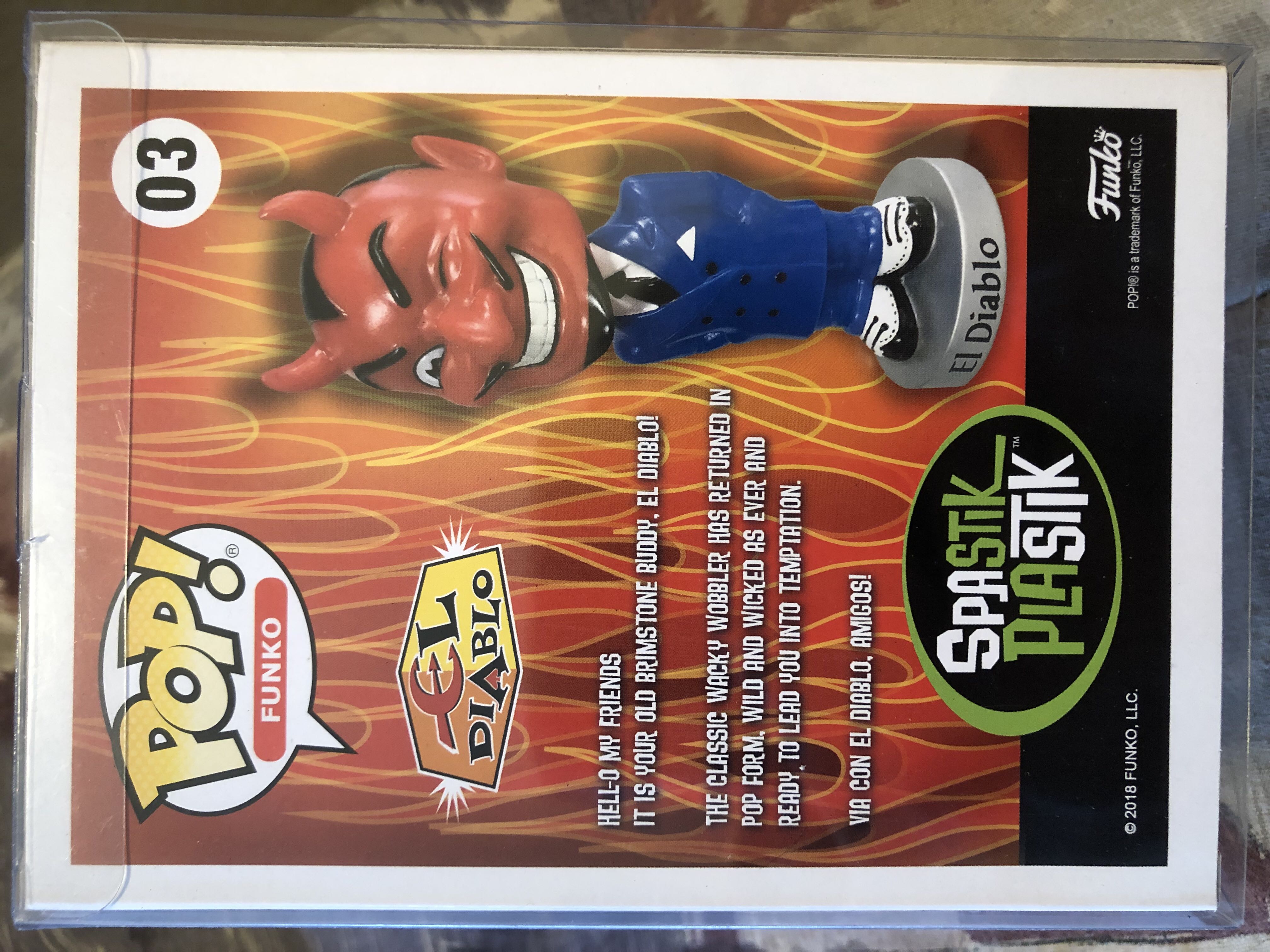 El Diablo (Black) - Funko vinyl figure collectible [Barcode 889698346672] - Main Image 2