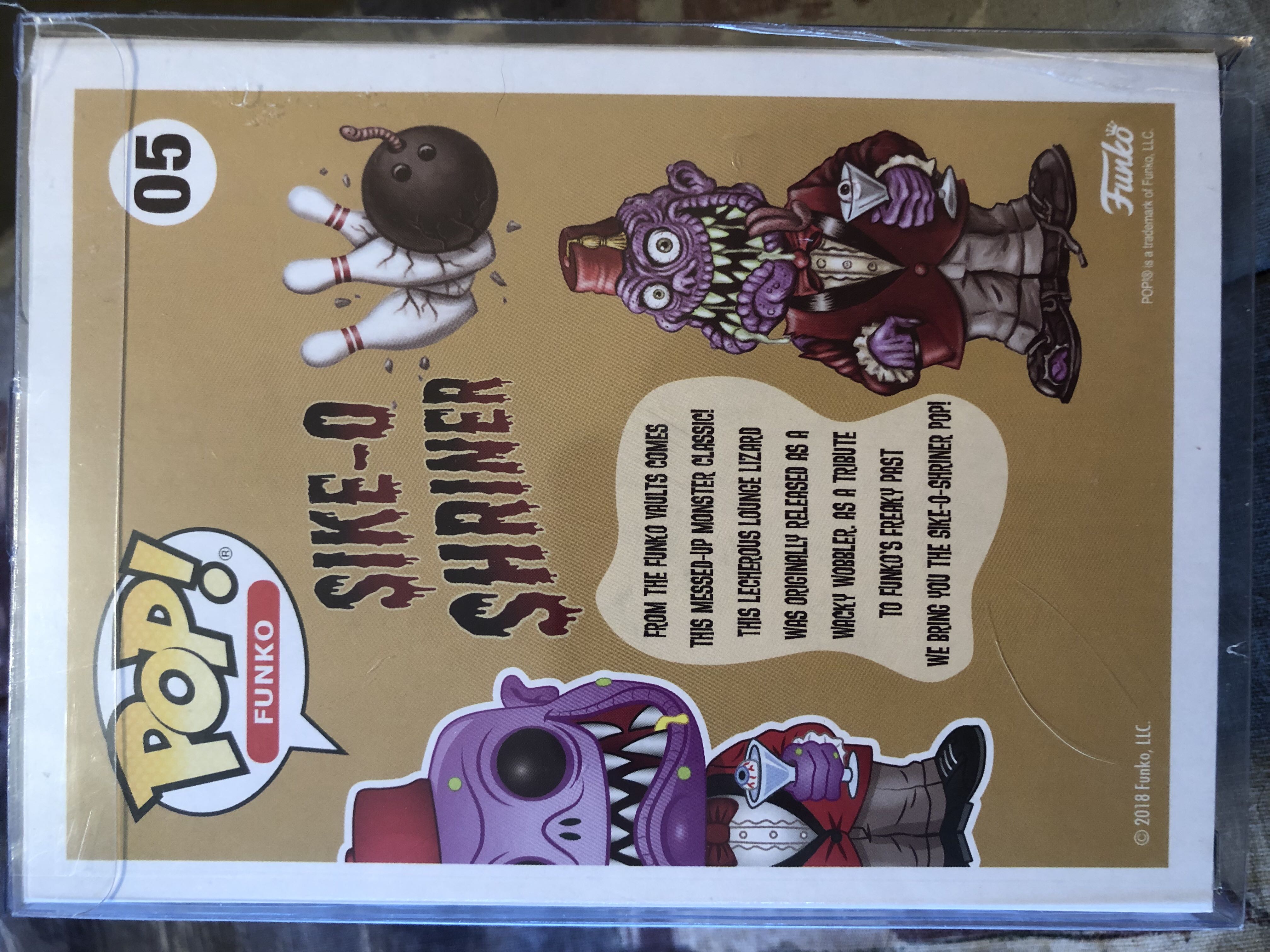 Sike-O-Shriner (Blue) - Funko vinyl figure collectible [Barcode 889698365390] - Main Image 2