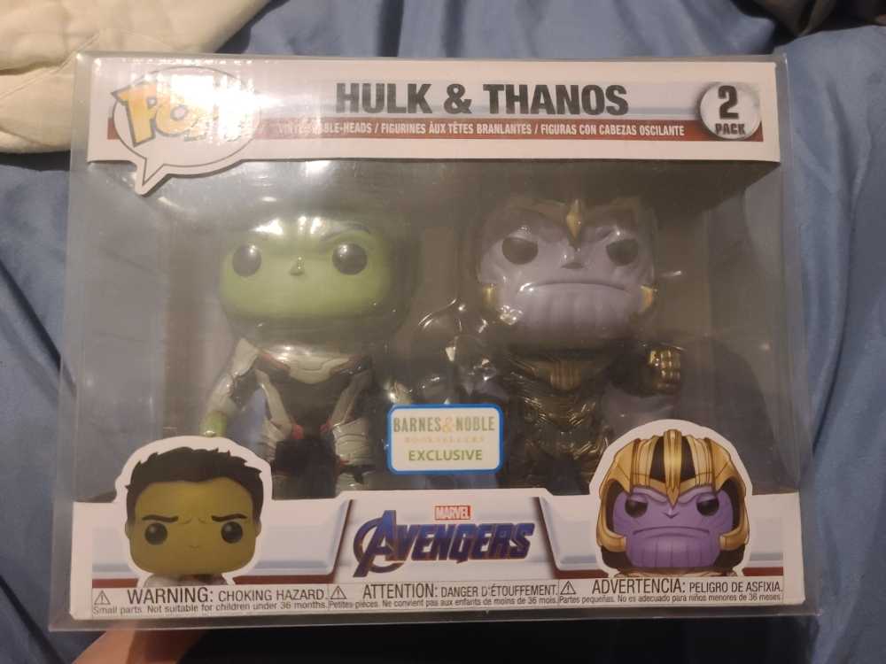 Hulk & Thanos Two Pack Funko - Marvel Universe vinyl figure collectible [Barcode 889698407007] - Main Image 2