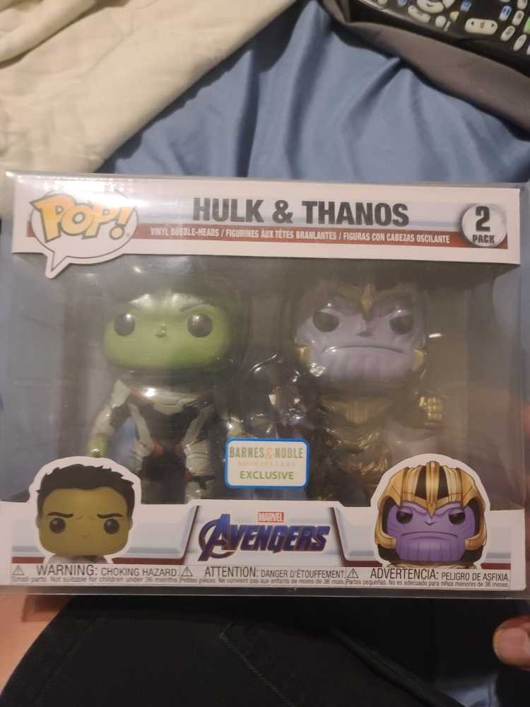 Hulk & Thanos Two Pack Funko - Marvel Universe vinyl figure collectible [Barcode 889698407007] - Main Image 3