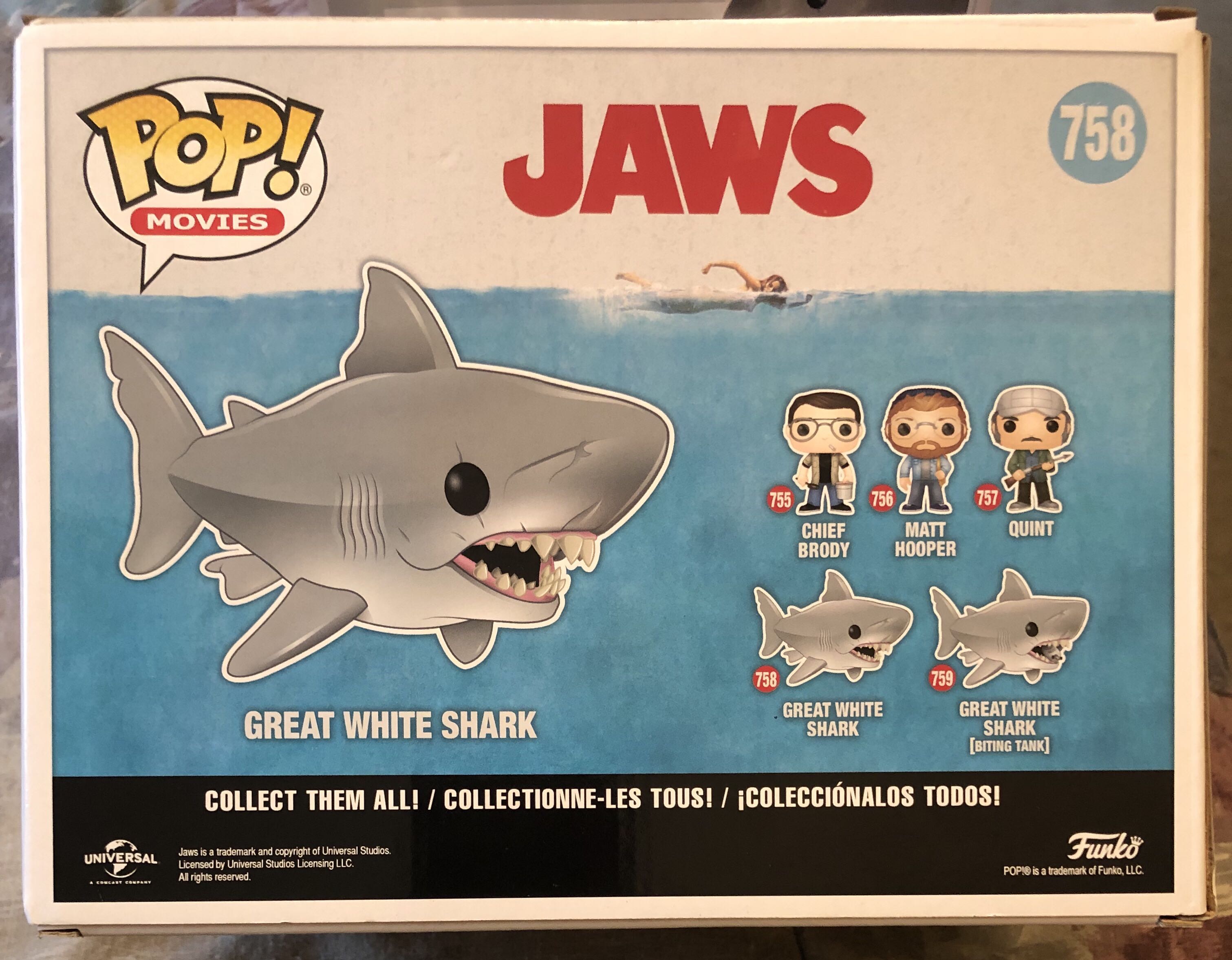 Jaws Great White Shark - Jaws vinyl figure collectible [Barcode 889698385657] - Main Image 2