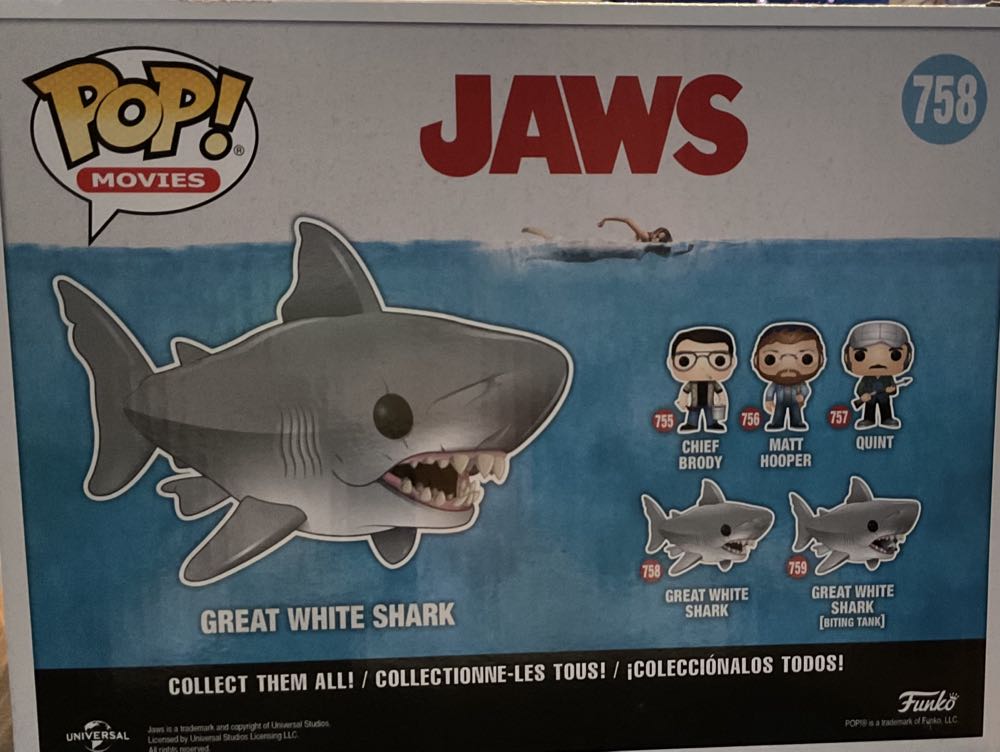 Jaws Great White Shark - Jaws vinyl figure collectible [Barcode 889698385657] - Main Image 4