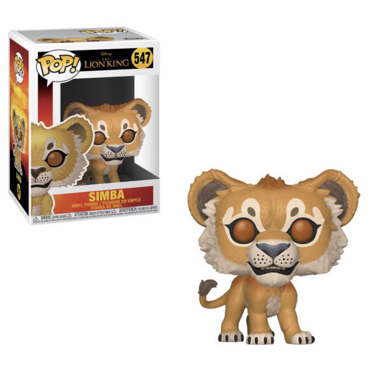 Lion King - Simba - Disney vinyl figure collectible [Barcode 889698385435] - Main Image 2