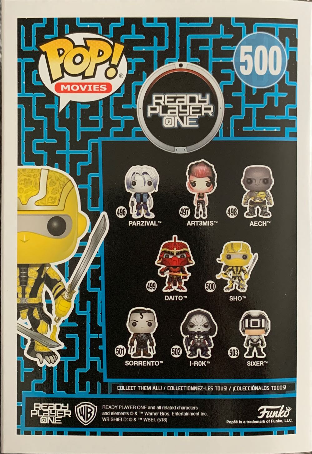 500. SHO - Warner Bros. vinyl figure collectible [Barcode 889698220545] - Main Image 2