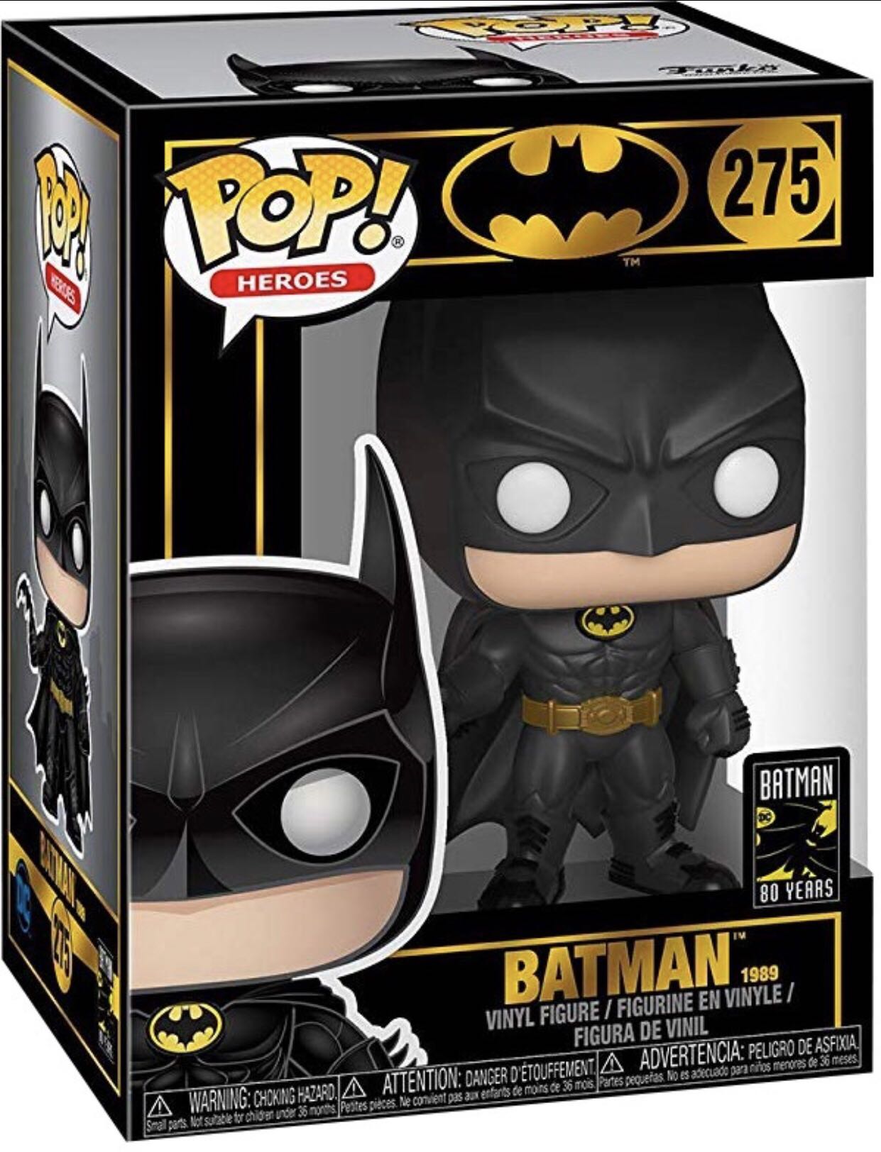 BATMAN 1989 - Batman vinyl figure collectible [Barcode 889698372480] - Main Image 3