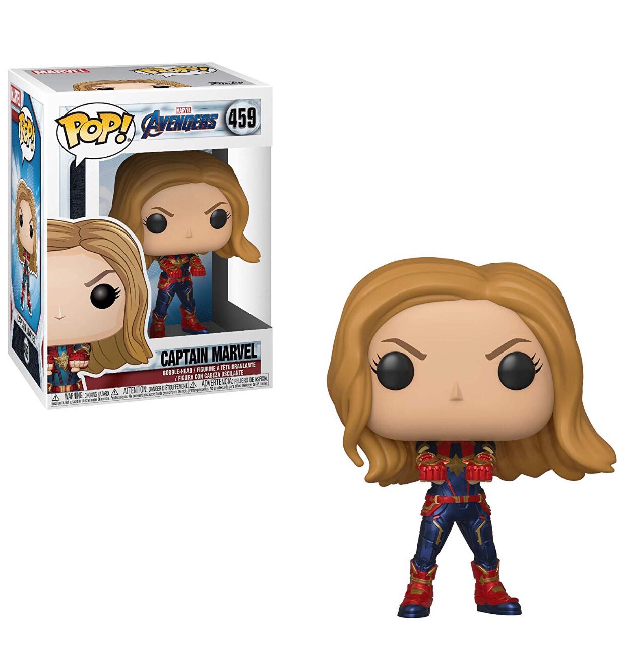 Captain Marvel - Captain Marvel vinyl figure collectible [Barcode 889698366755] - Main Image 2