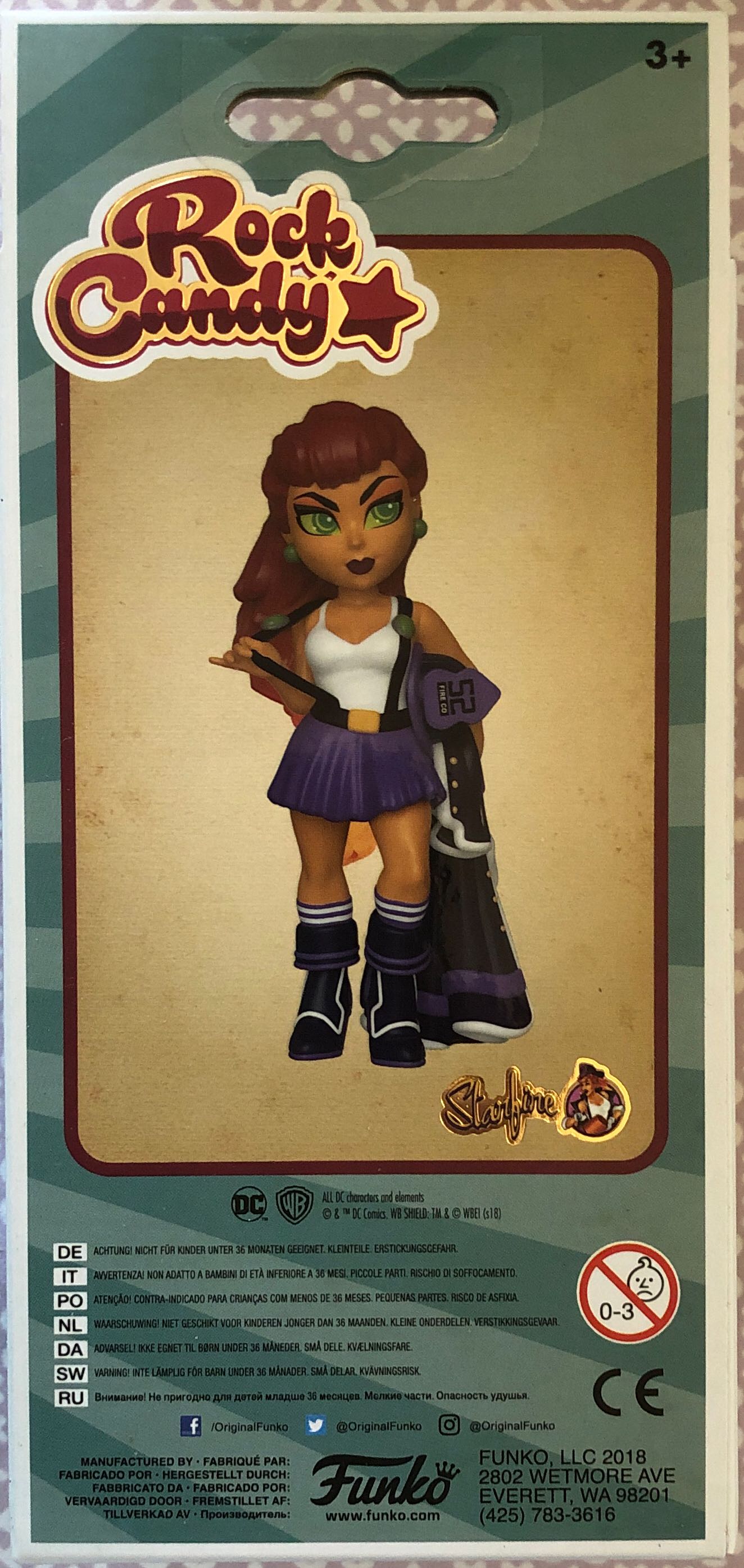 Starfire  - Teen Titans Go! vinyl figure collectible [Barcode 889698355247] - Main Image 2