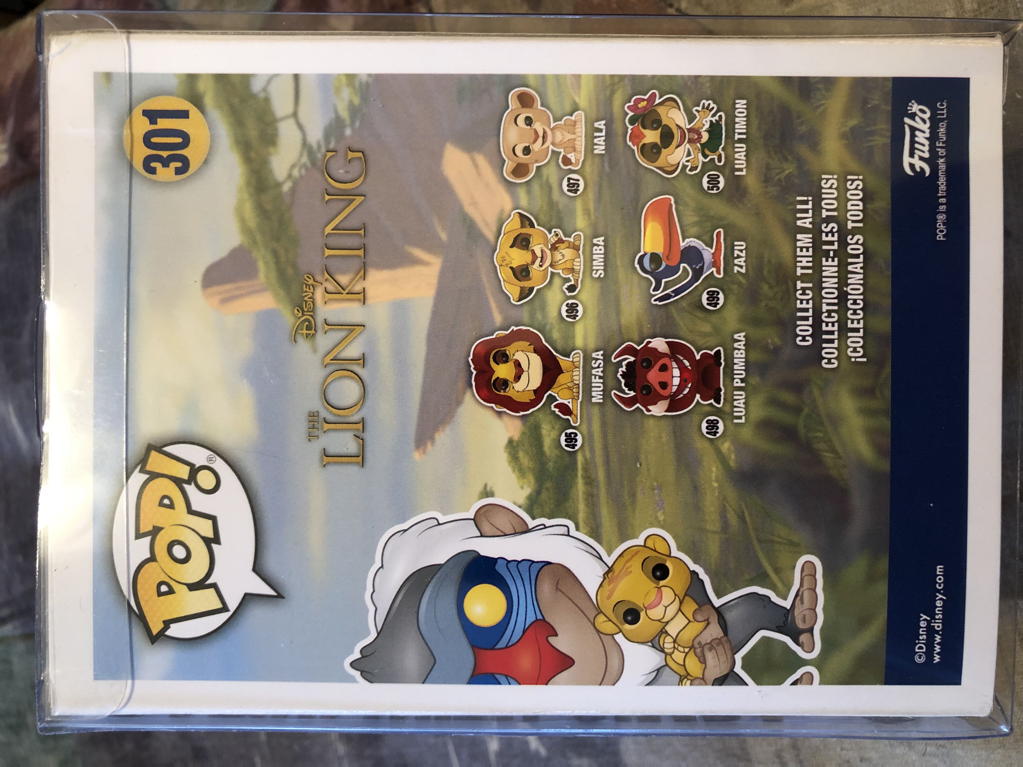 Rafiki w/Simba - Disney vinyl figure collectible [Barcode 889698387552] - Main Image 2