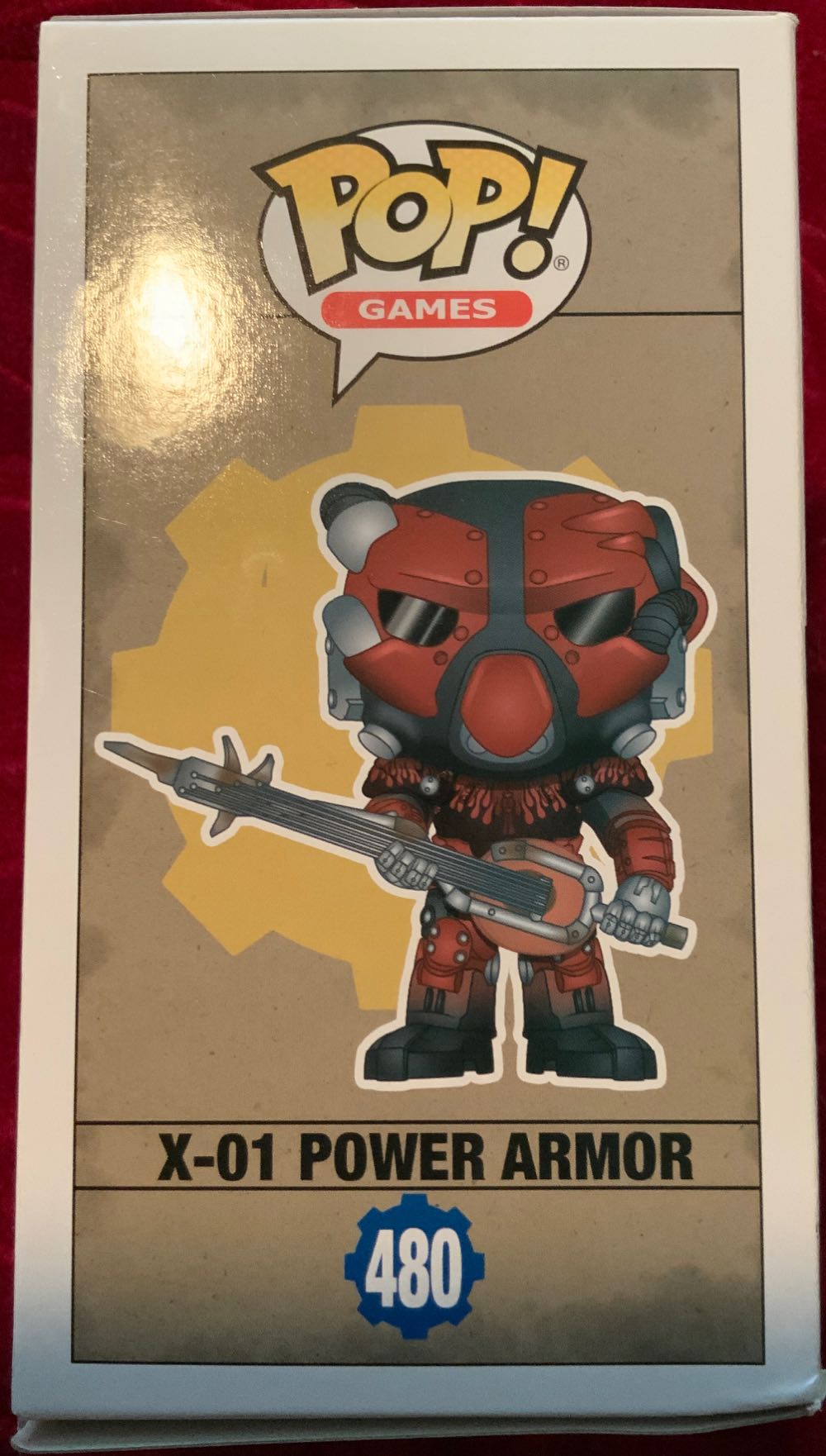 Fallout 76 - X-01 Power Armor - Fallout vinyl figure collectible [Barcode 889698390361] - Main Image 3