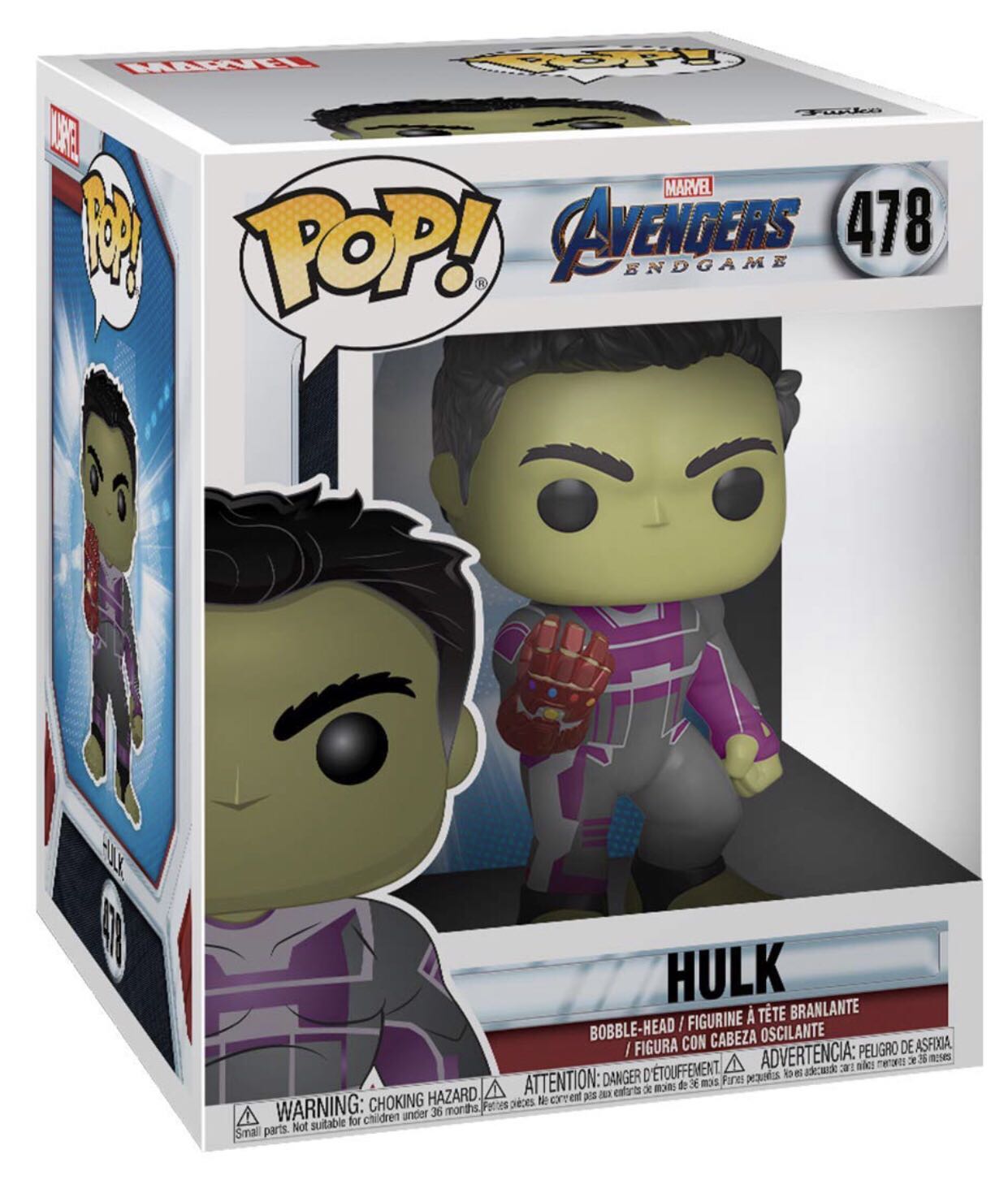 Hulk - Marvel Universe vinyl figure collectible [Barcode 889698397438] - Main Image 3