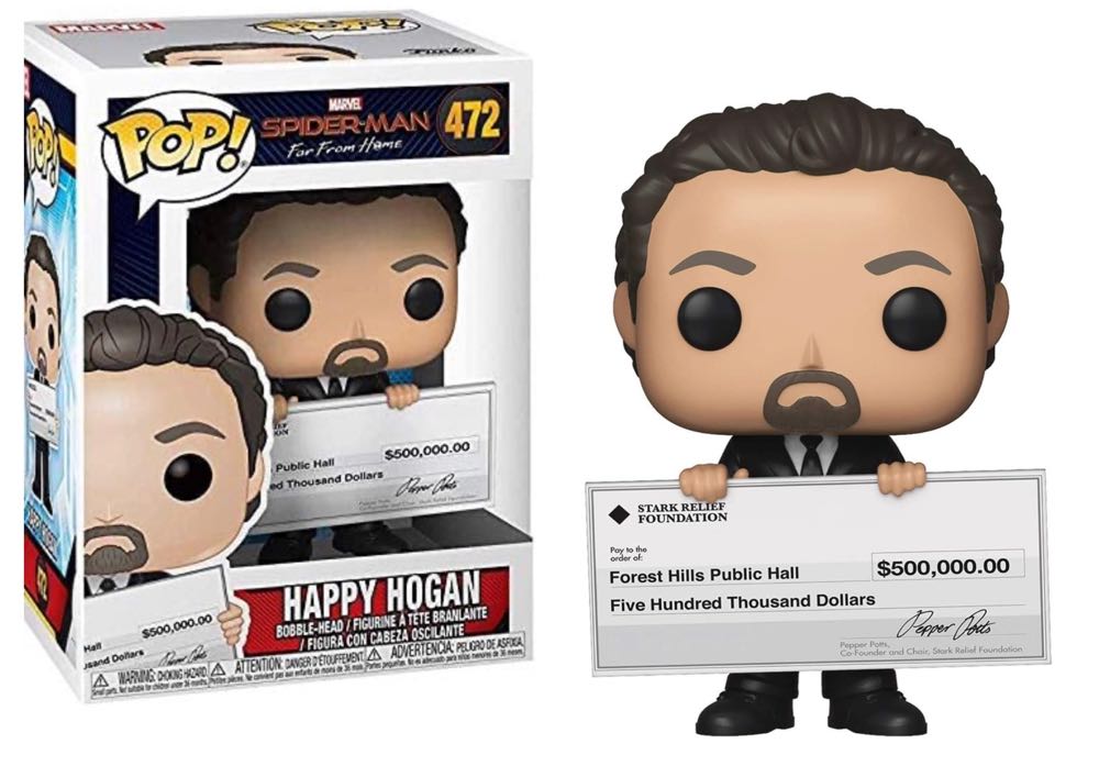 Spider-Man Far from Home: Happy Hogan - Spider-Man: Far from Home vinyl figure collectible [Barcode 889698401579] - Main Image 2