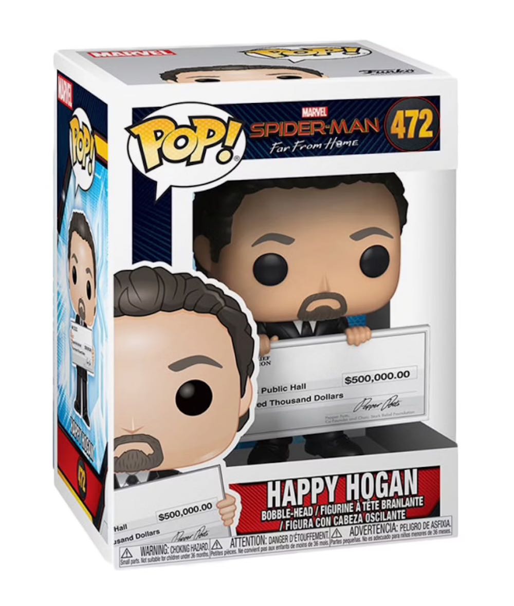 Spider-Man Far from Home: Happy Hogan - Spider-Man: Far from Home vinyl figure collectible [Barcode 889698401579] - Main Image 3