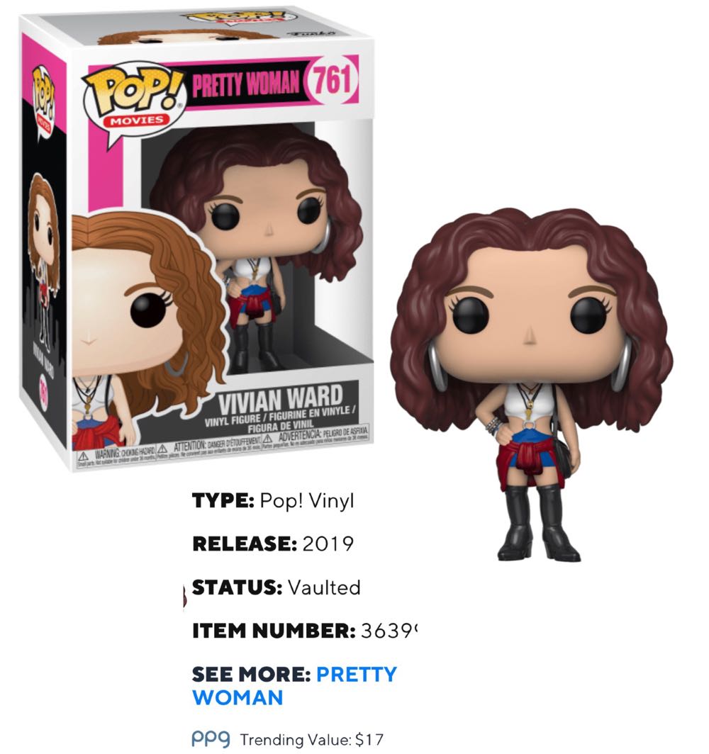 Vivian Ward - Funko vinyl figure collectible [Barcode 889698363990] - Main Image 3