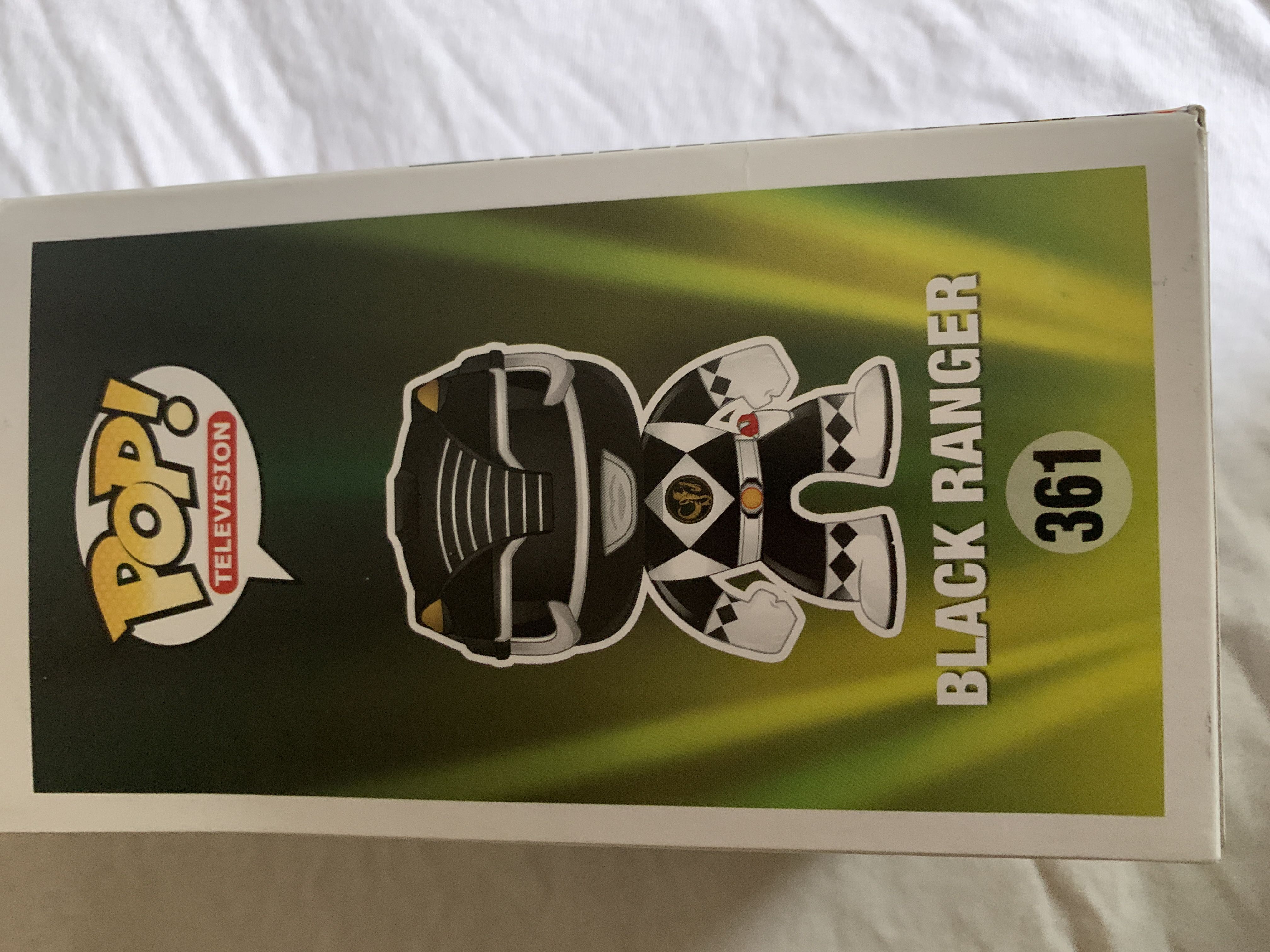 MMPR Black Ranger, #2 - Mighty Morphin Power Rangers vinyl figure collectible [Barcode 889698103091] - Main Image 2