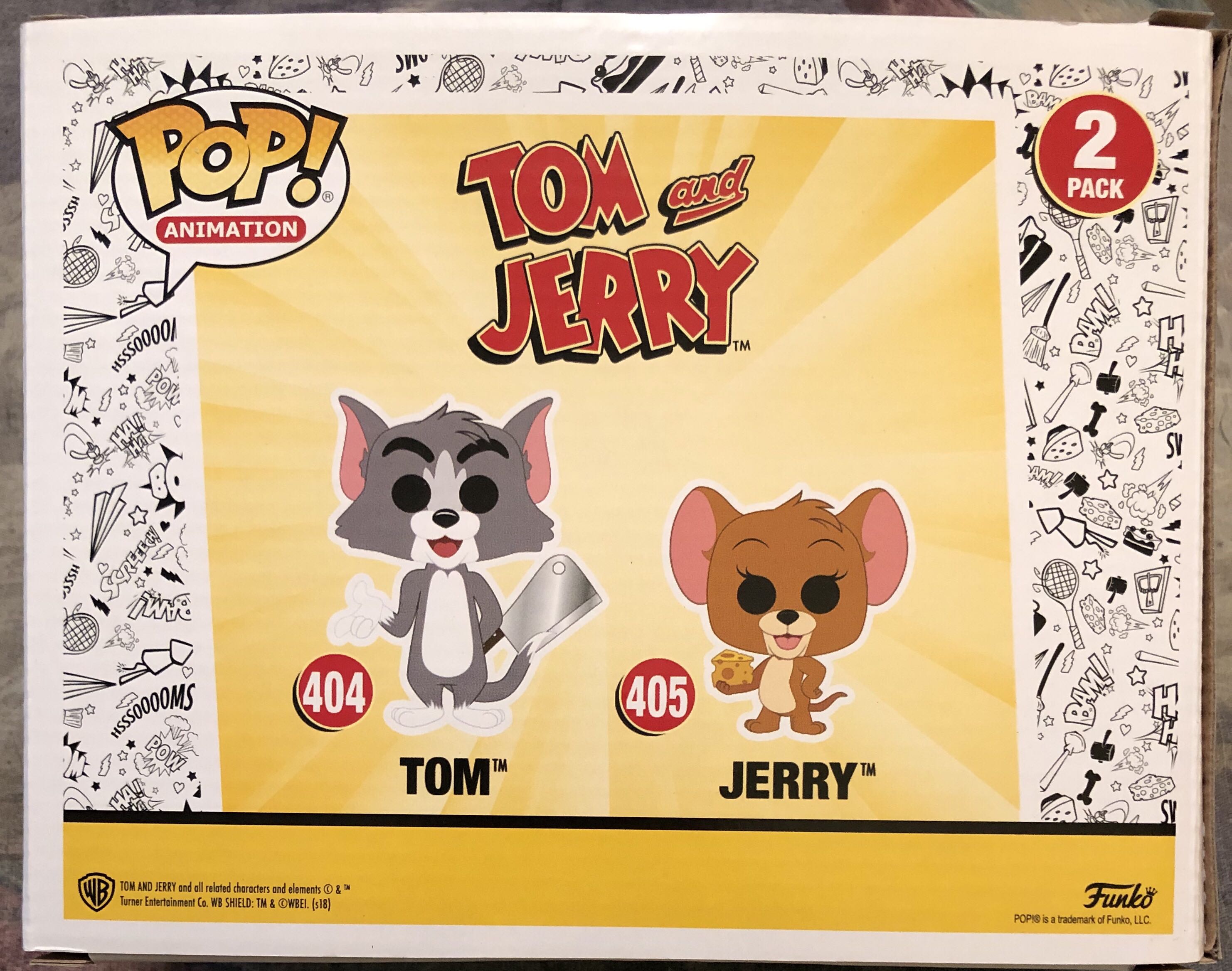 Tom & Jerry  vinyl figure collectible [Barcode 889698326728] - Main Image 2