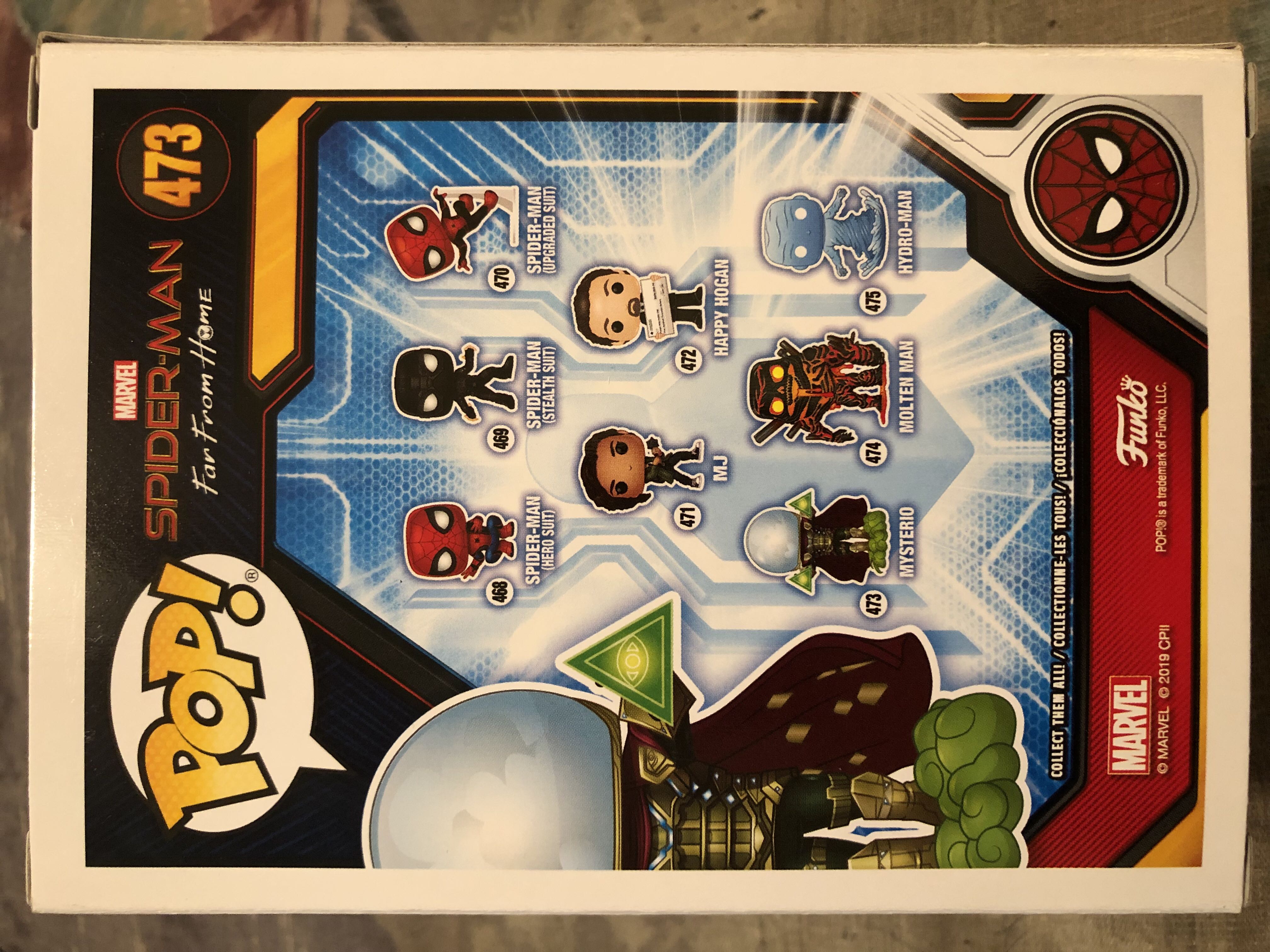 Spider-Man Far From Home: Mysterio - Spider-Man: Far from Home vinyl figure collectible [Barcode 889698392068] - Main Image 2