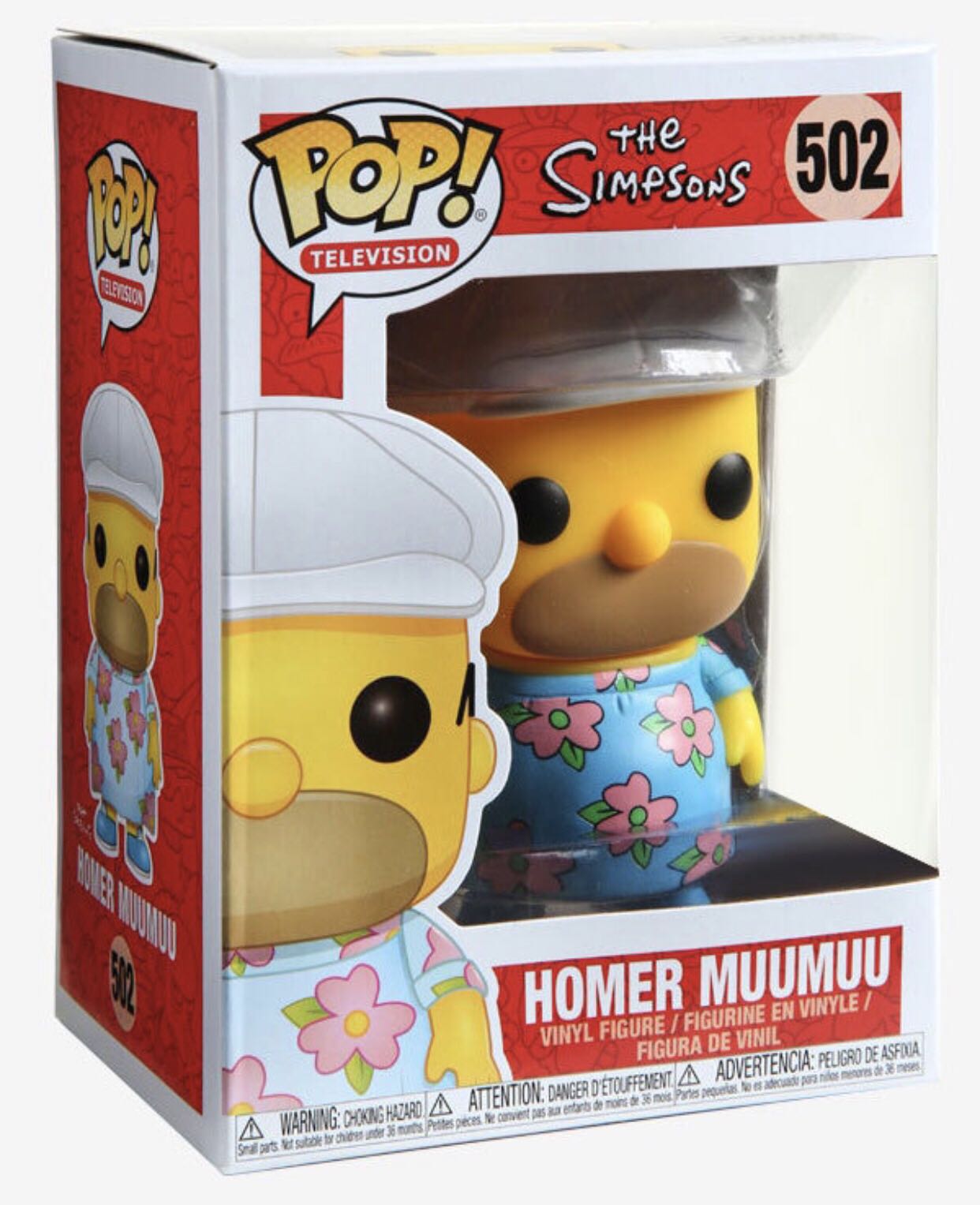 Homer Muumuu - The Simpsons vinyl figure collectible [Barcode 889698341431] - Main Image 3
