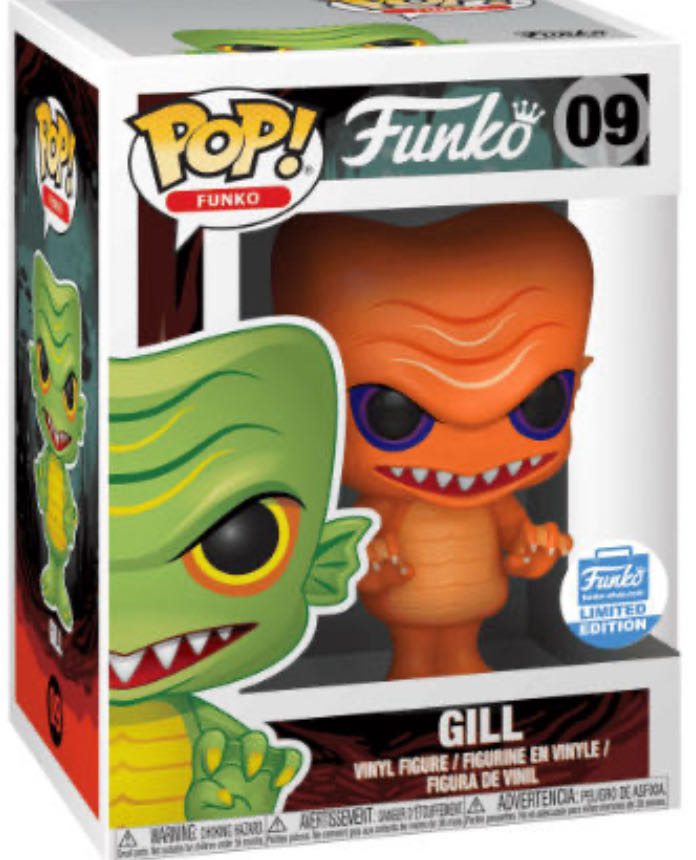Gill (Orange) - Funko vinyl figure collectible [Barcode 889698385213] - Main Image 3