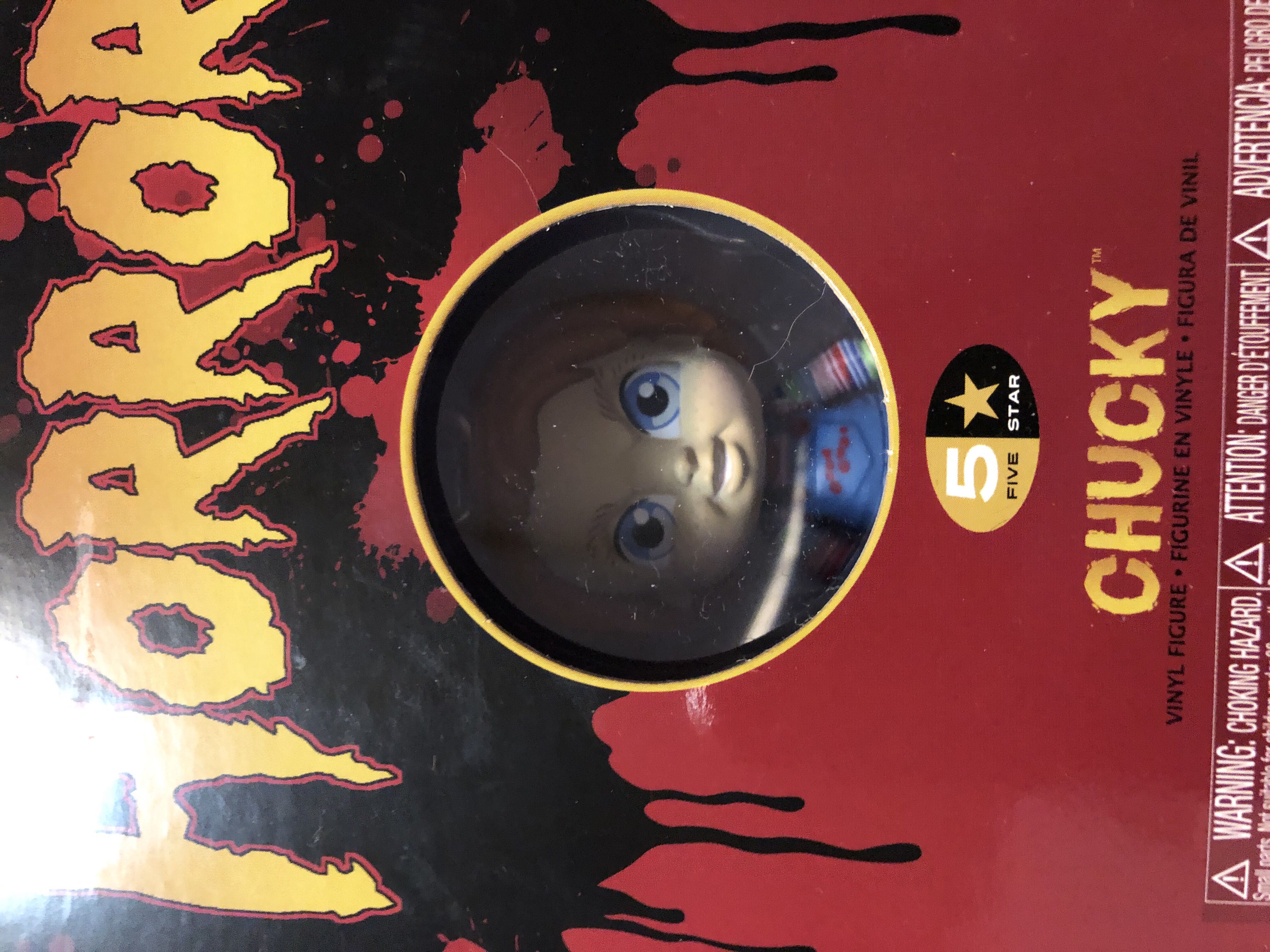 Funko 5 Star Horror Series Chucky - Child’s Play vinyl figure collectible [Barcode 889698340113] - Main Image 2