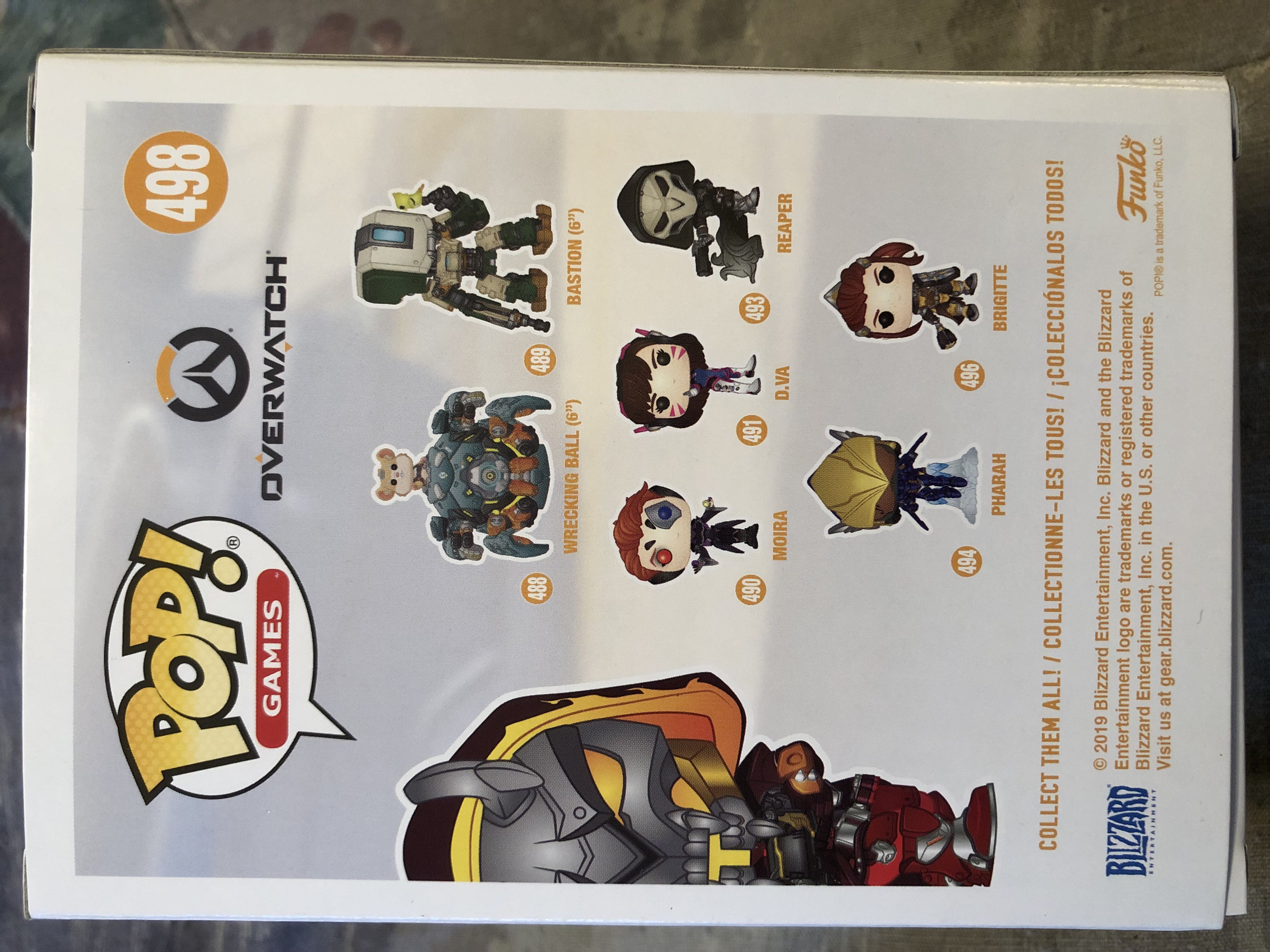 Reaper (Hellfire) - Overwatch vinyl figure collectible [Barcode 889698381819] - Main Image 2