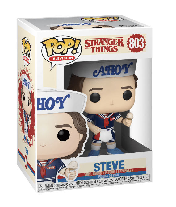 Steve - Stranger Things vinyl figure collectible [Barcode 889698385350] - Main Image 2