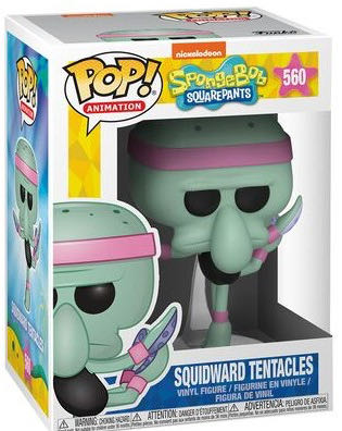 Squidward Tentacles (Dancing) - SpongeBob SquarePants vinyl figure collectible [Barcode 889698395588] - Main Image 2