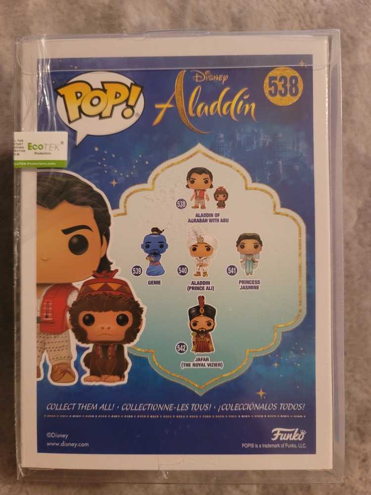 Aladdin Of Agrabah With Abu - Aladdin vinyl figure collectible [Barcode 889698370226] - Main Image 3
