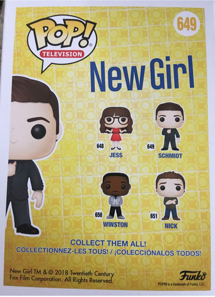 Schmit  vinyl figure collectible [Barcode 889698306775] - Main Image 2