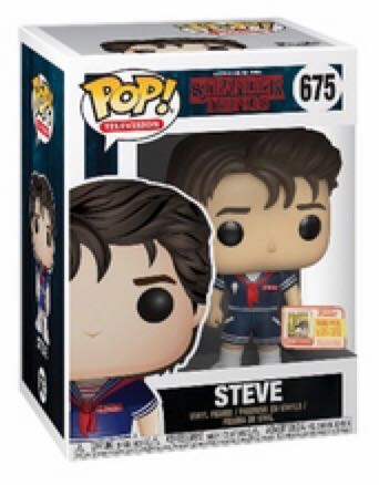 Steve - Stranger Things vinyl figure collectible [Barcode 889698338486] - Main Image 2