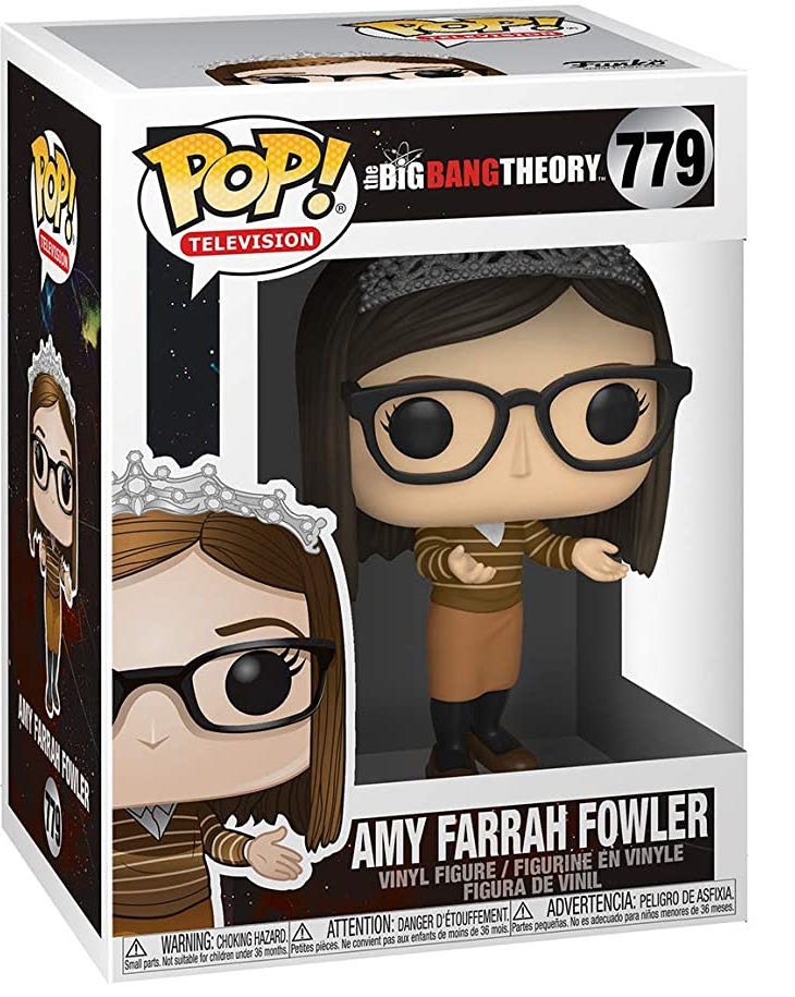 Amy Farrah Fowler - The Big Bang Theory vinyl figure collectible [Barcode 889698385817] - Main Image 3