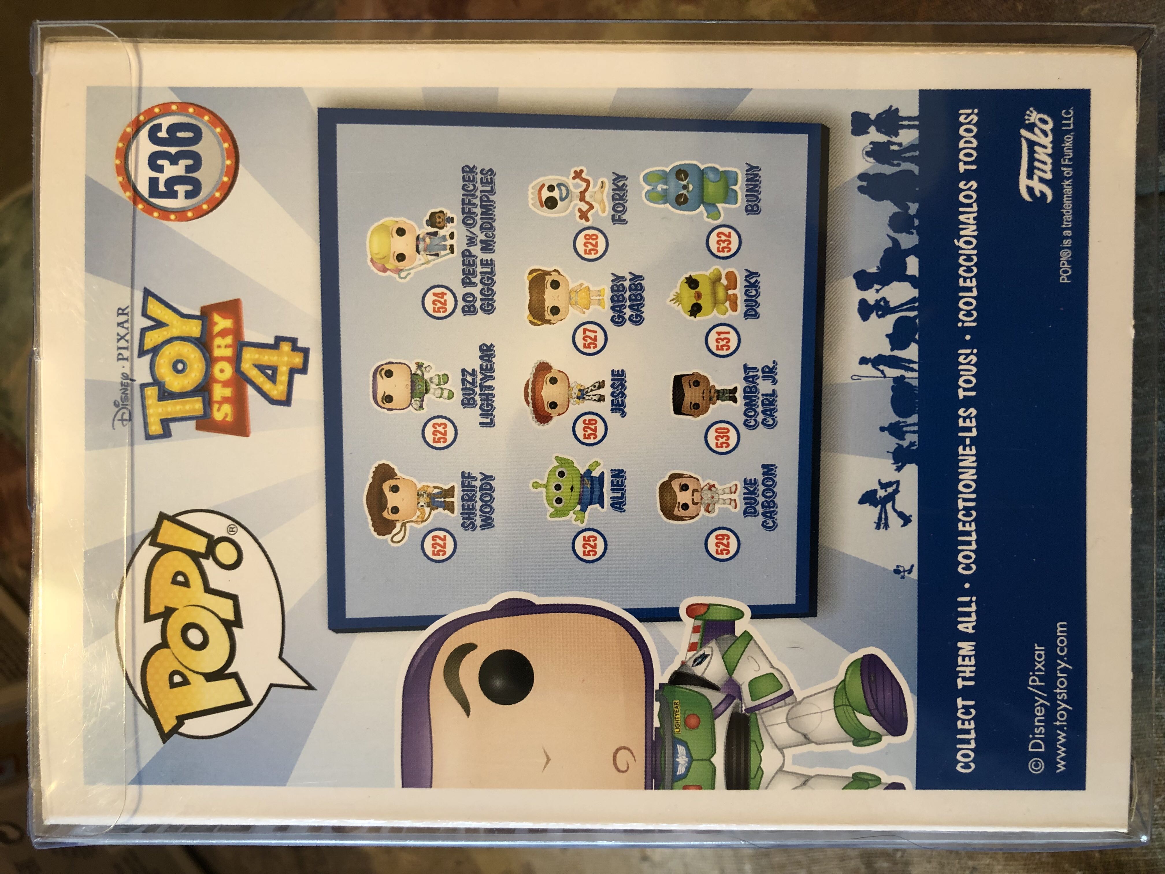 Buzz Lightyear Floating - Toy Story vinyl figure collectible [Barcode 889698374729] - Main Image 2