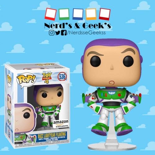 Buzz Lightyear Floating - Toy Story vinyl figure collectible [Barcode 889698374729] - Main Image 4