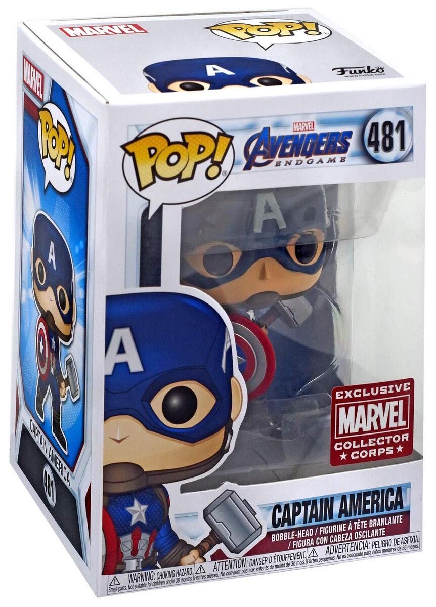Captain America - Marvel Universe vinyl figure collectible [Barcode 889698385893] - Main Image 2
