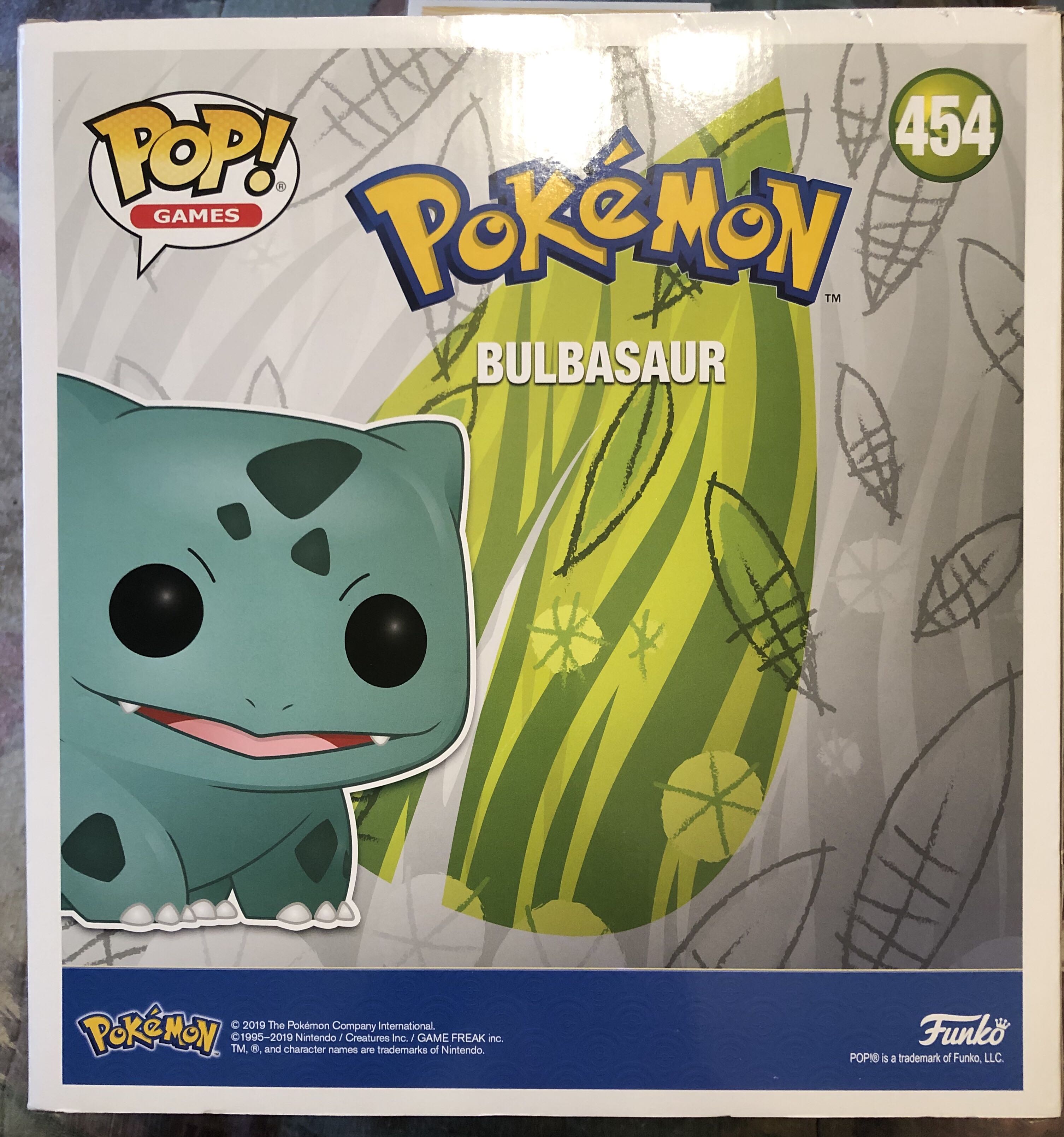 Bulbasaur #454 Pokemon - Pokémon vinyl figure collectible [Barcode 889698378864] - Main Image 2