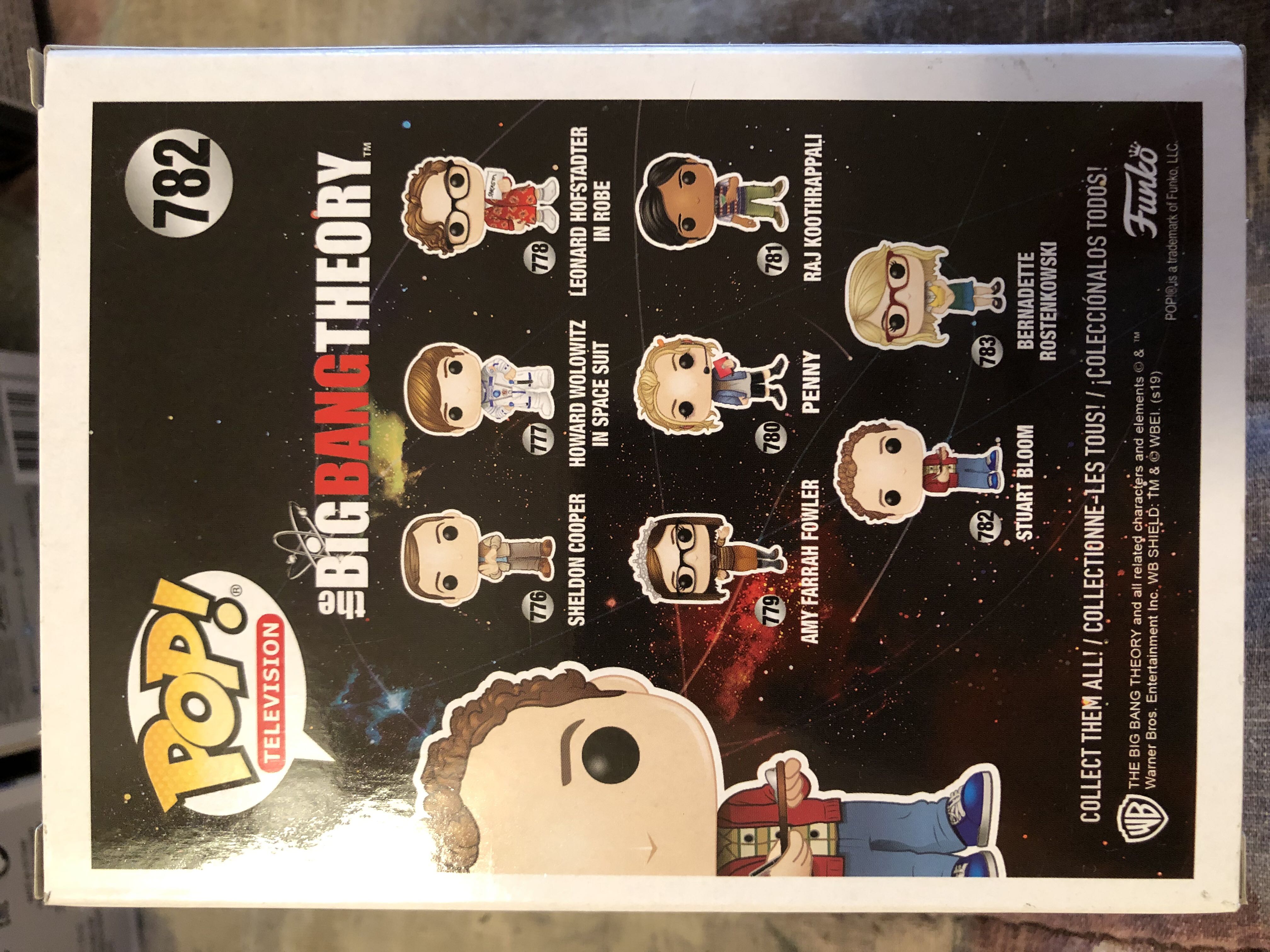 Stuart Bloom - The Big Bang Theory vinyl figure collectible [Barcode 889698385831] - Main Image 2