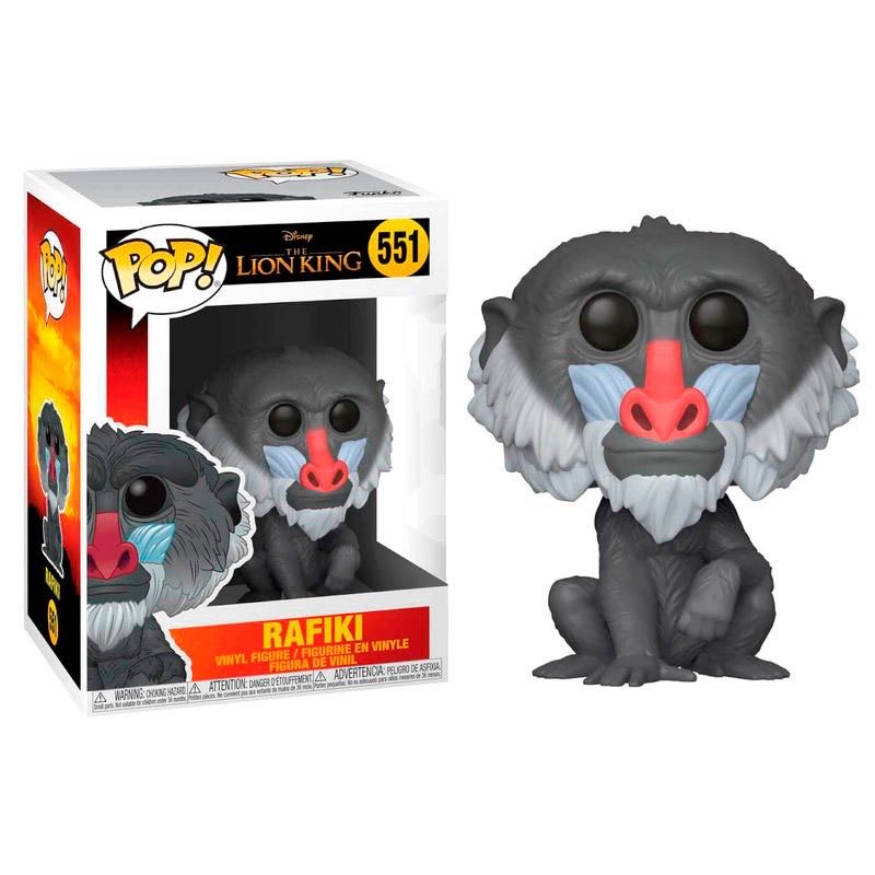 Funko Pop! The Lion King: Rafiki # 551 - The Lion King vinyl figure collectible [Barcode 889698385473] - Main Image 3