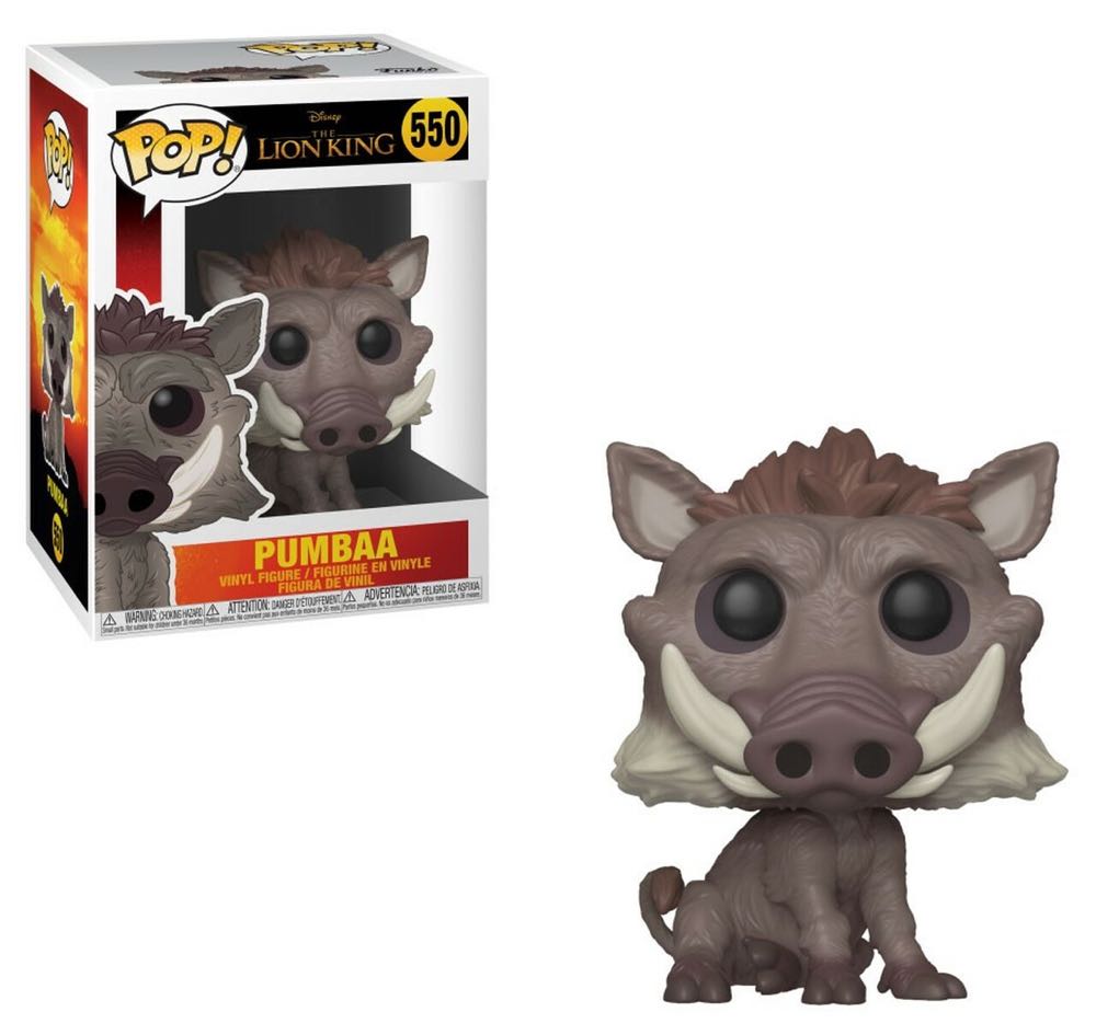 Pumbaa - The Lion King vinyl figure collectible [Barcode 889698385459] - Main Image 3