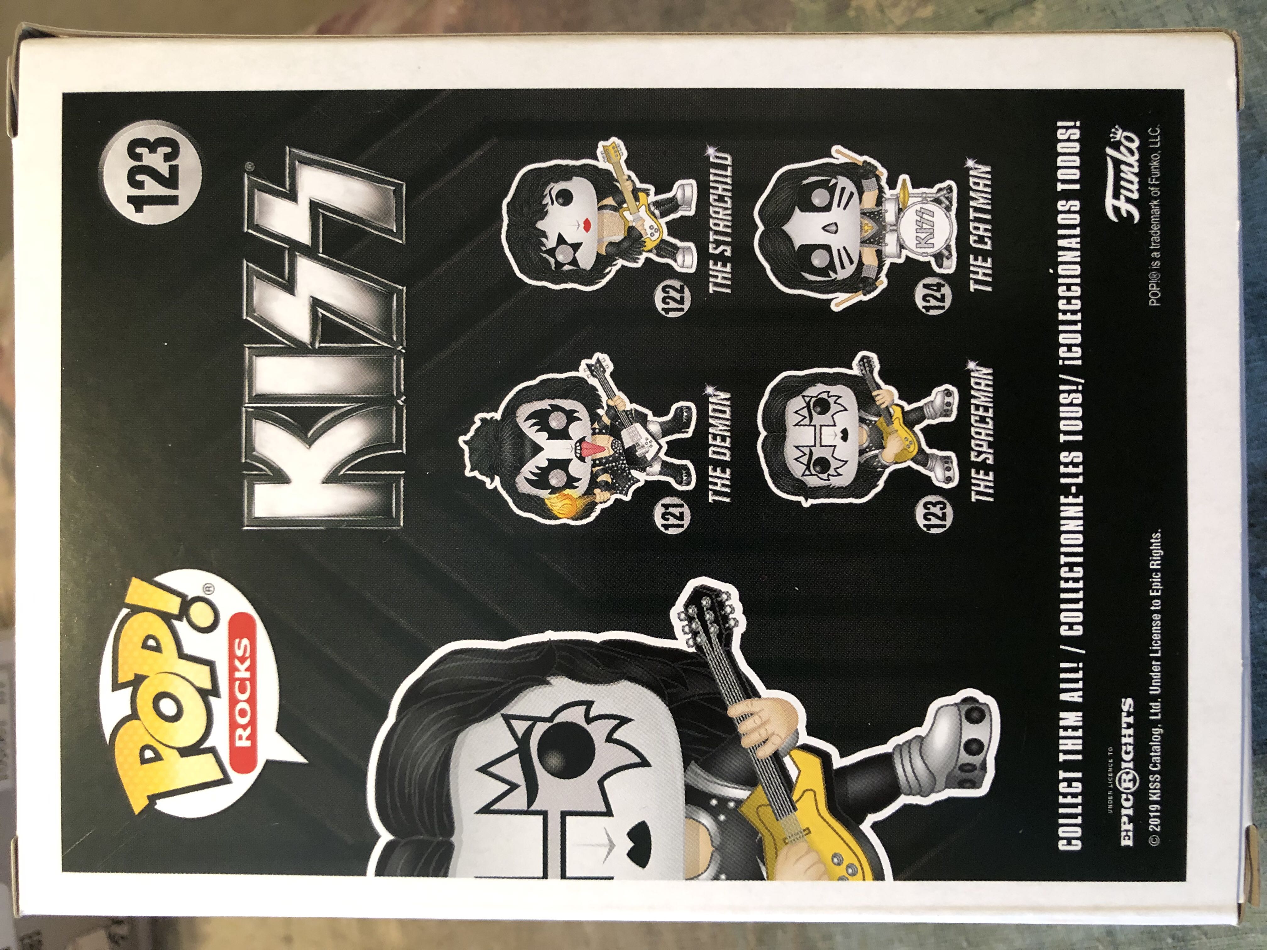 The Spaceman - Kiss vinyl figure collectible [Barcode 889698285063] - Main Image 2