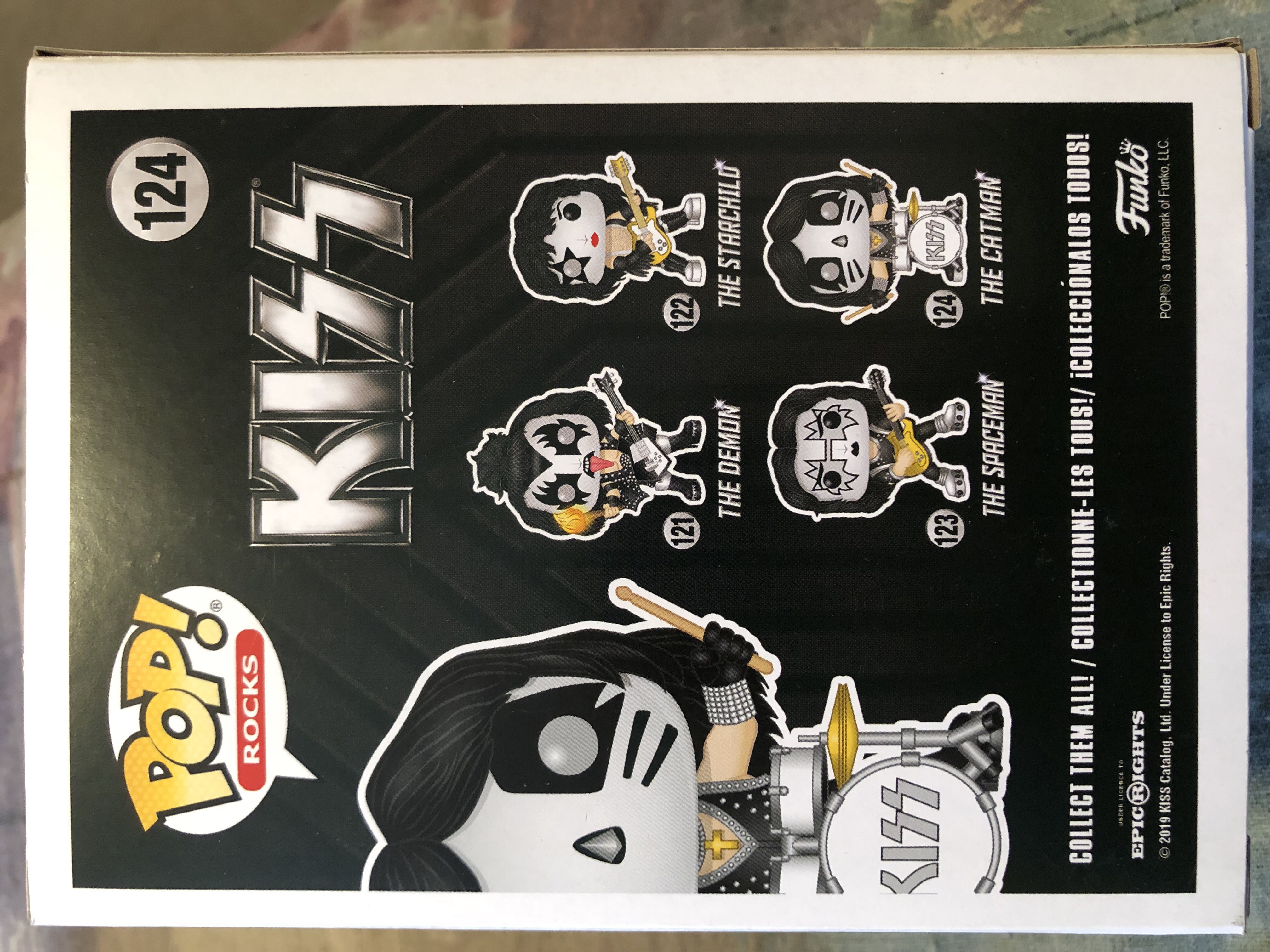 The Catman - Kiss vinyl figure collectible [Barcode 889698285070] - Main Image 2