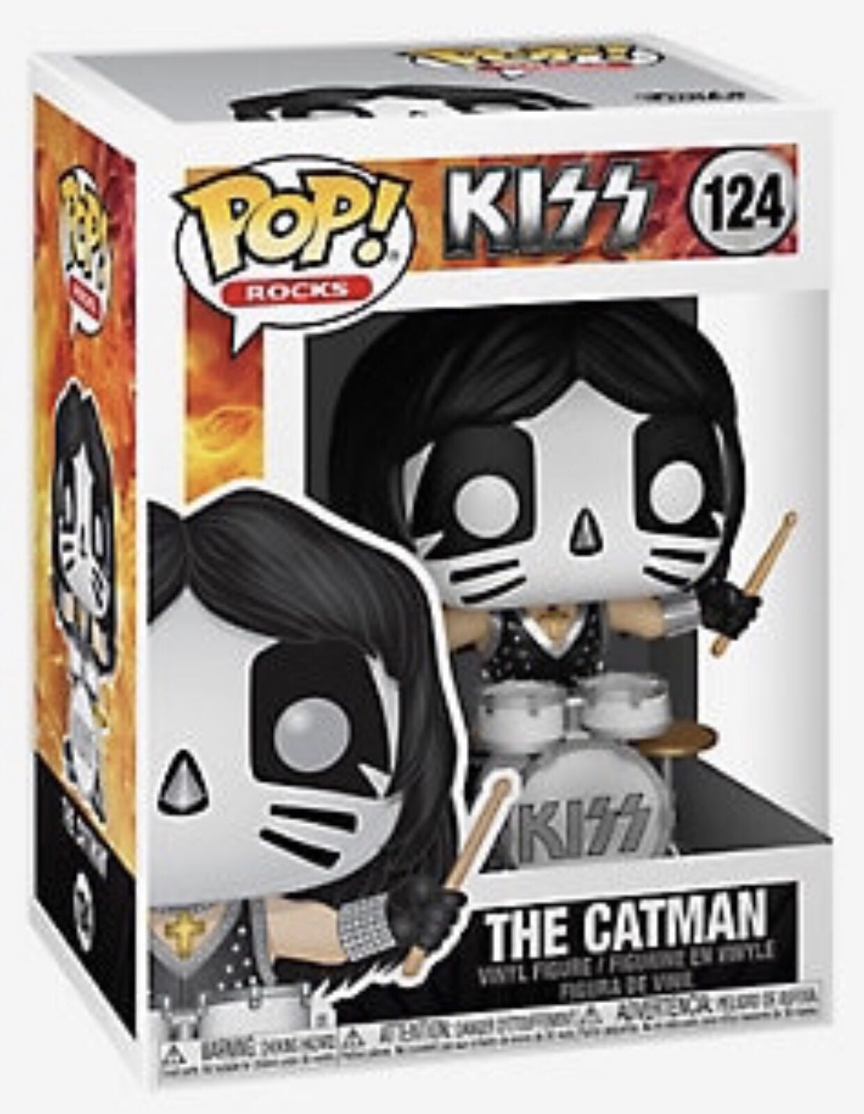 The Catman - Kiss vinyl figure collectible [Barcode 889698285070] - Main Image 3