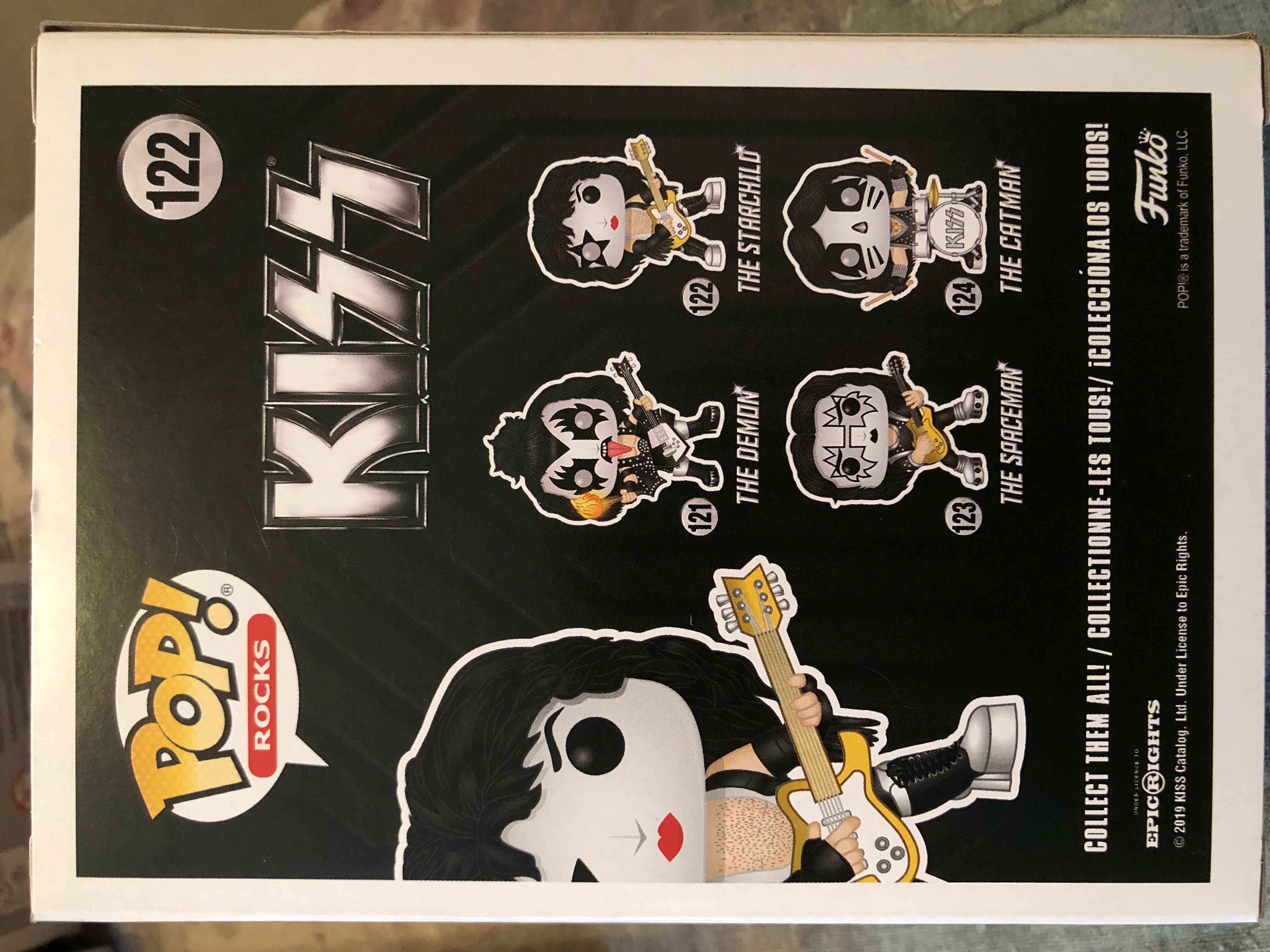 The Starchild - Kiss vinyl figure collectible [Barcode 889698285049] - Main Image 2