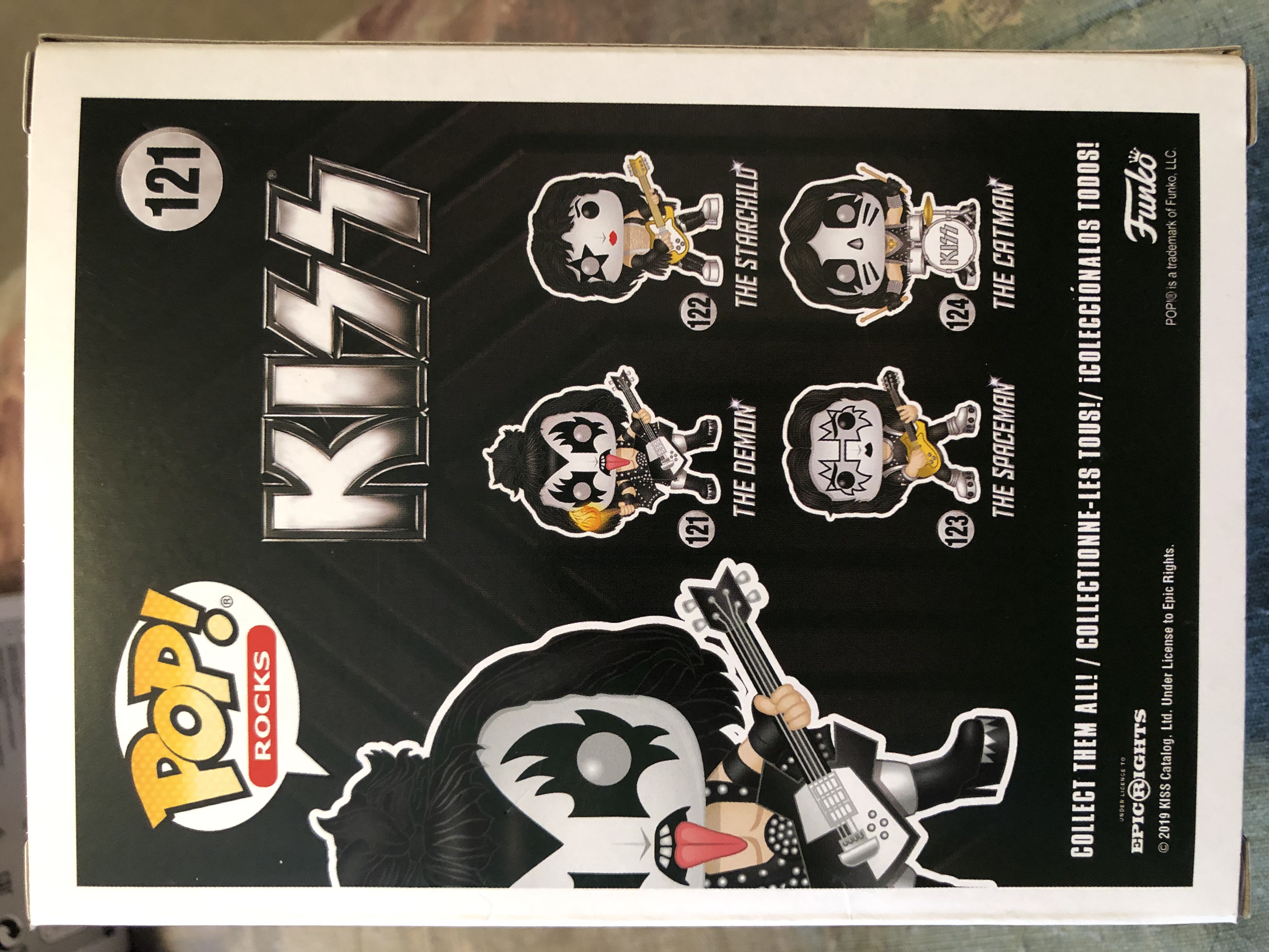 The Demon - Kiss vinyl figure collectible [Barcode 889698285056] - Main Image 2