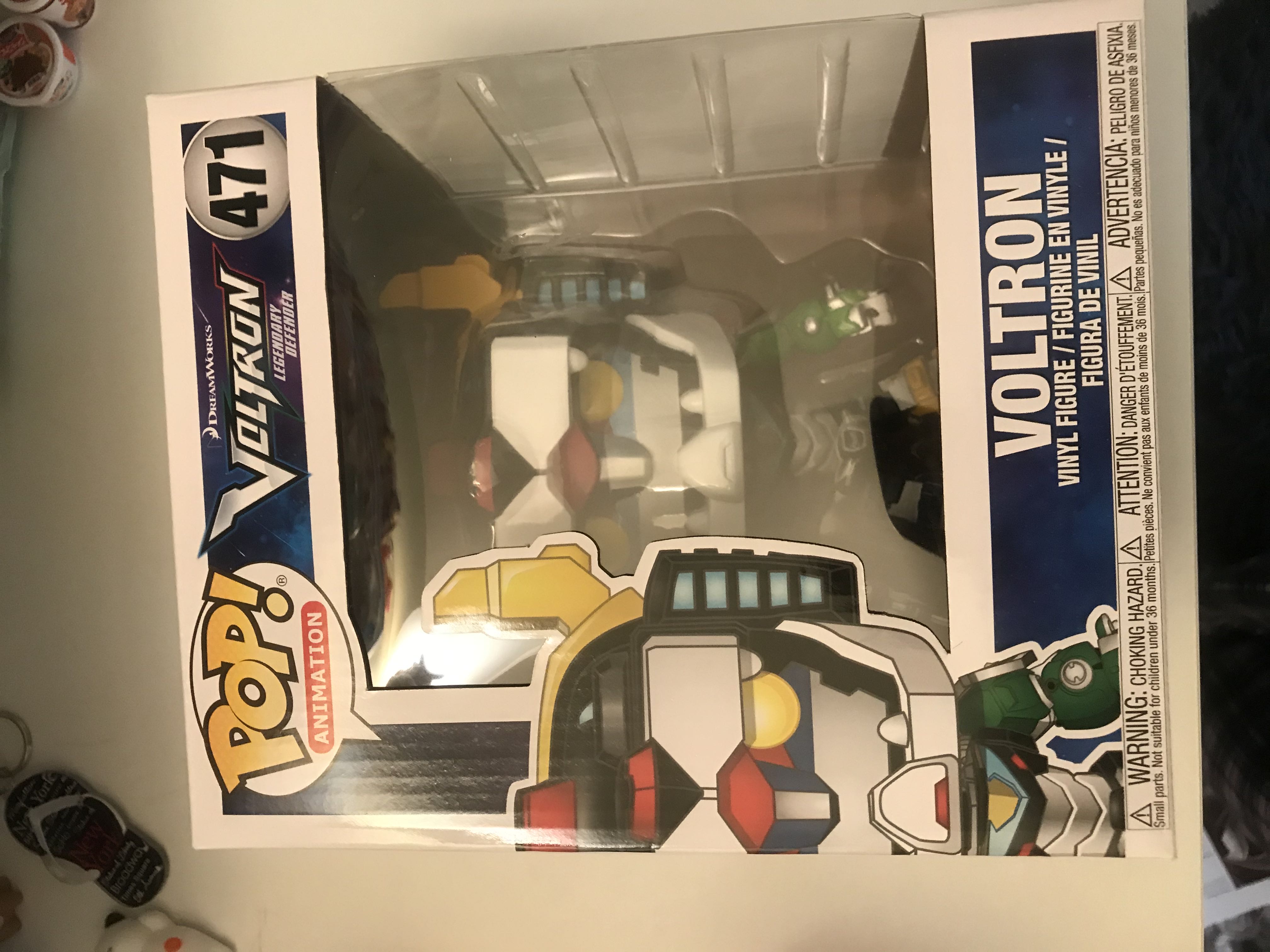 Voltron:  471 Voltron - Voltron vinyl figure collectible [Barcode 889698341899] - Main Image 2