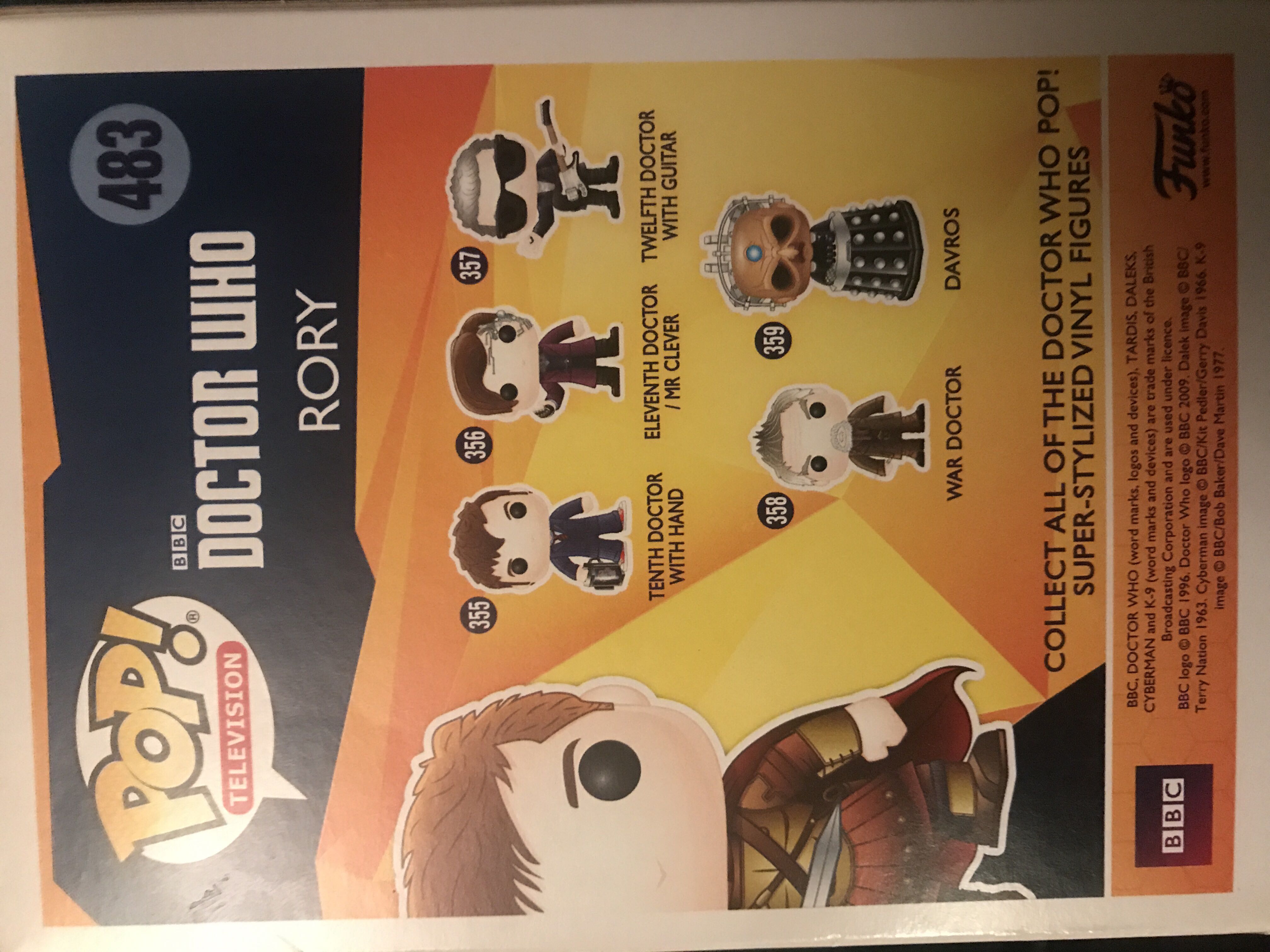 Funko POP Television - Doctor Who vinyl figure collectible - Main Image 3