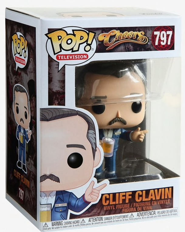 Cliff Clavin - Cheers vinyl figure collectible [Barcode 889698393430] - Main Image 2