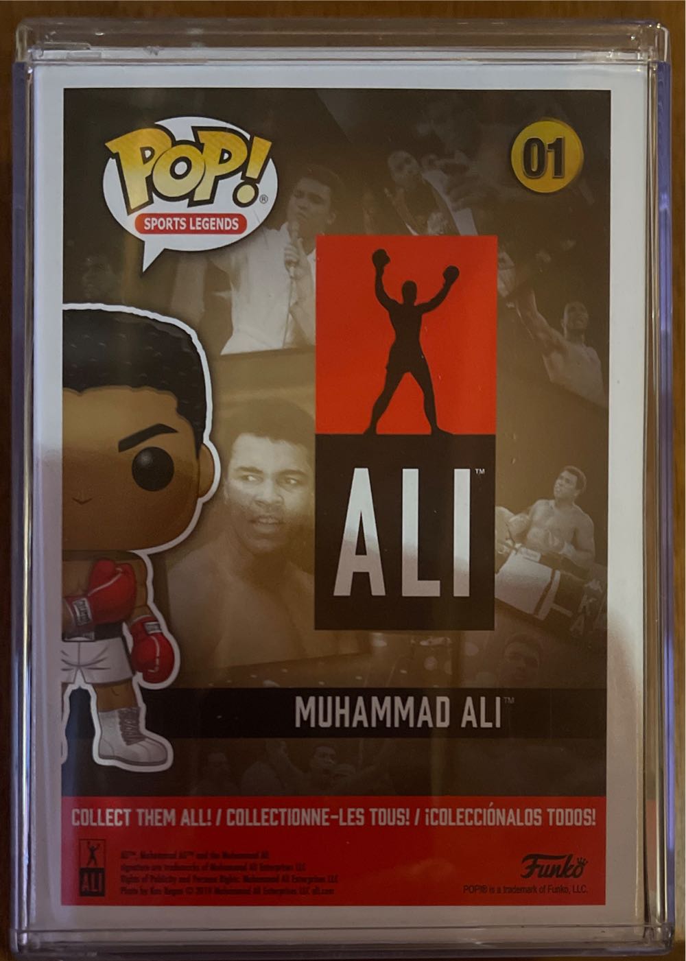 Muhammad Ali - Funko vinyl figure collectible [Barcode 889698383325] - Main Image 2