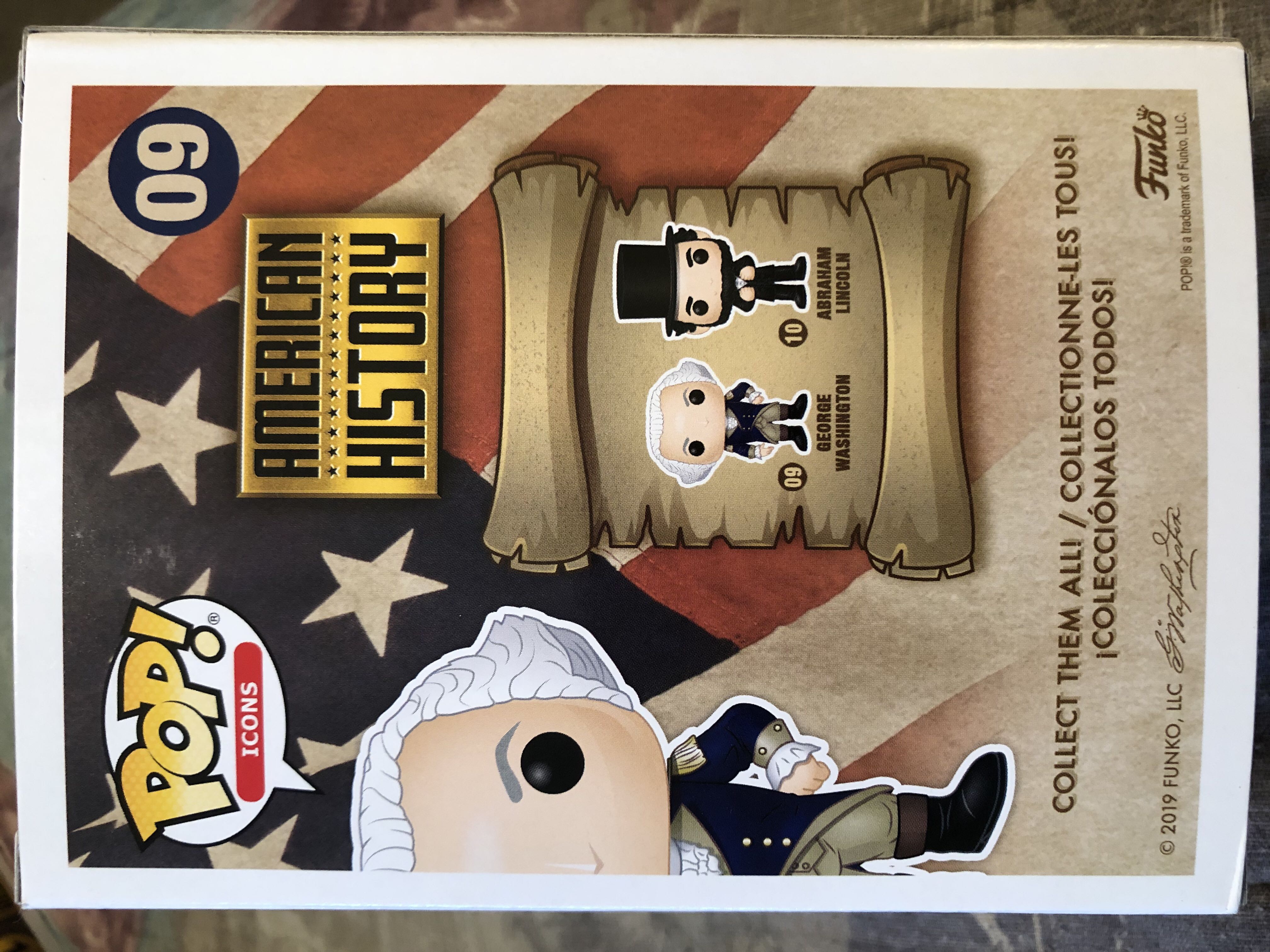 George Washington - American History vinyl figure collectible [Barcode 889698417112] - Main Image 2