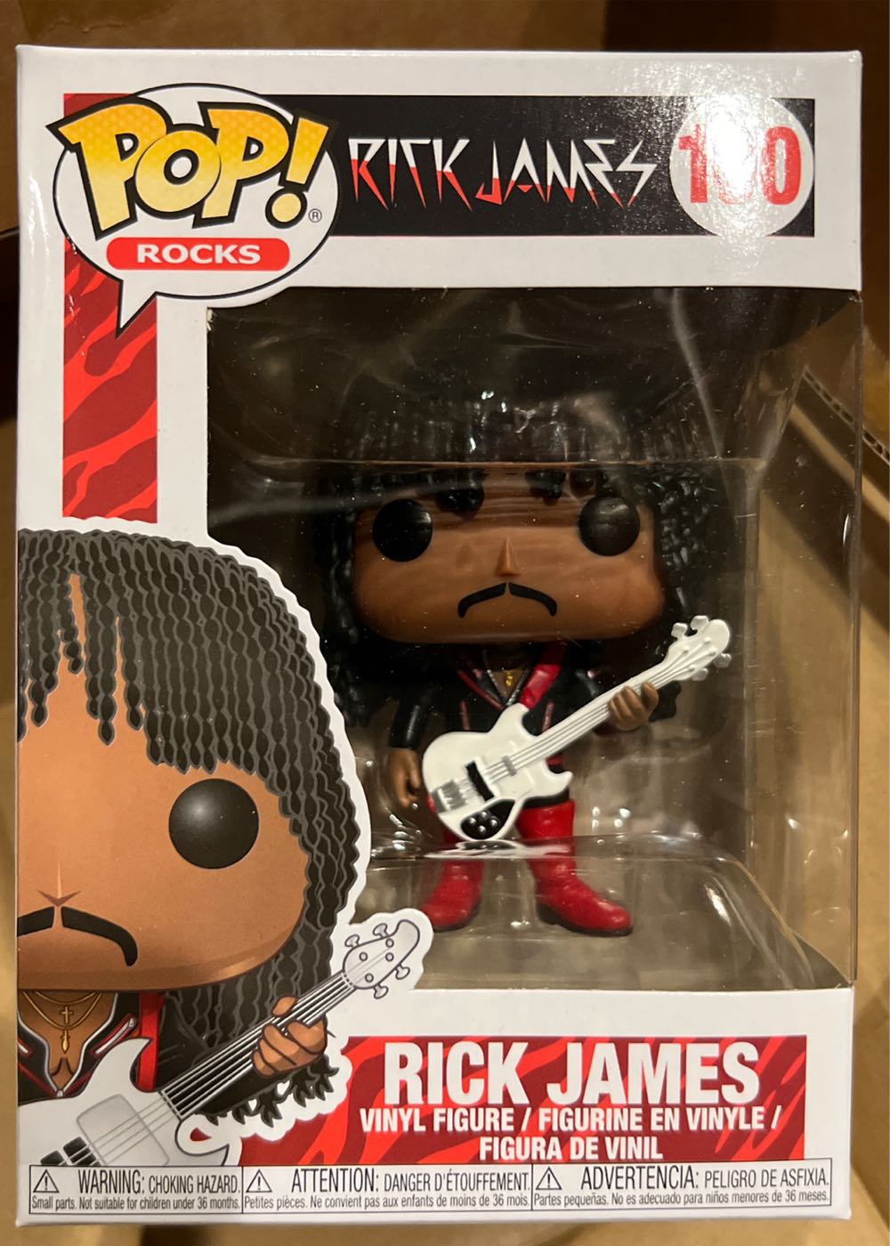 Rick James - Musicians vinyl figure collectible [Barcode 889698364423] - Main Image 3